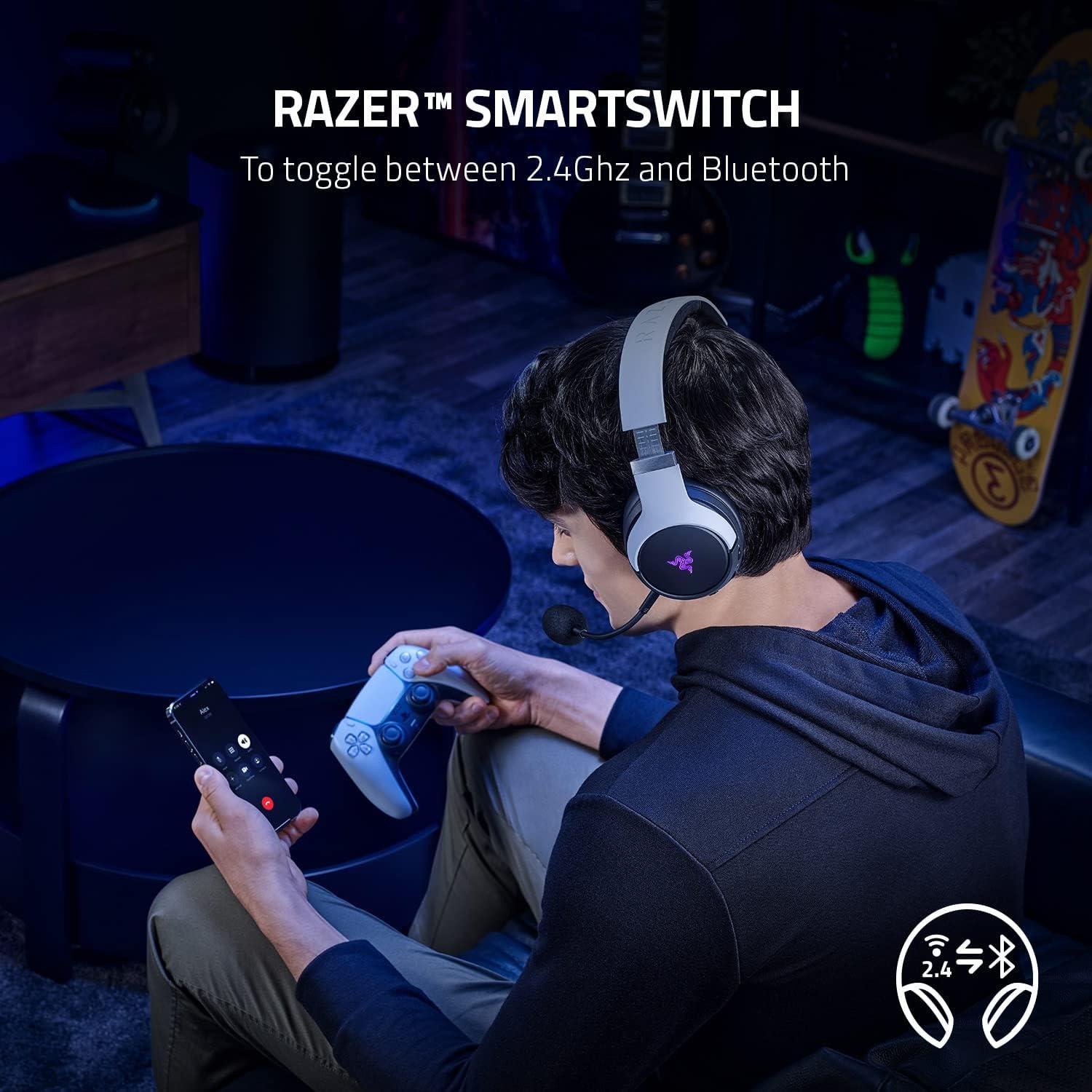Auriculares Gaming Inalámbricos Razer Kaira Pro PS5/PC