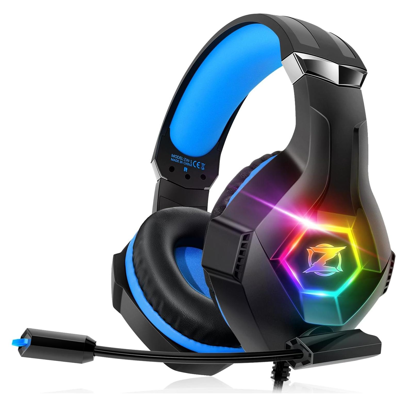 Auriculares Gaming Ozeino ZW1 con Sonido 7.1 y Micrófono