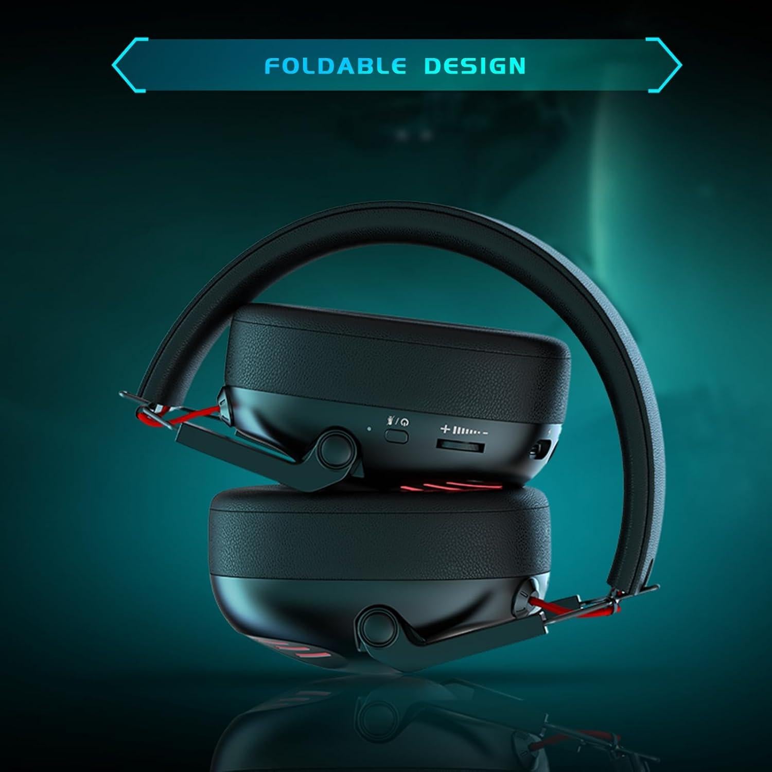 Auriculares Gaming Inalámbricos KAPEYDESI Capitán 600 - Negro