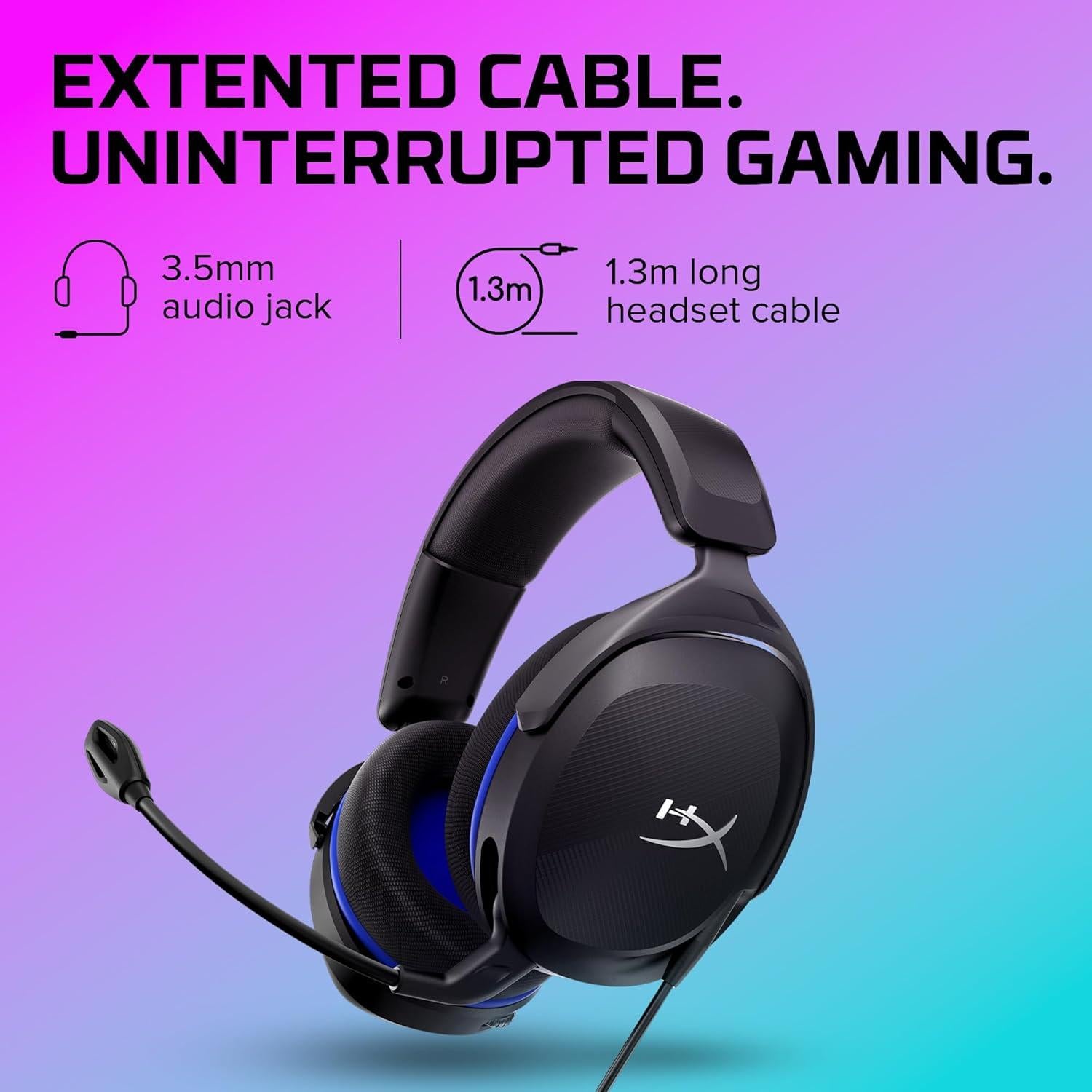 Auriculares Gaming HyperX Cloud Stinger 2 Core PS - Negro