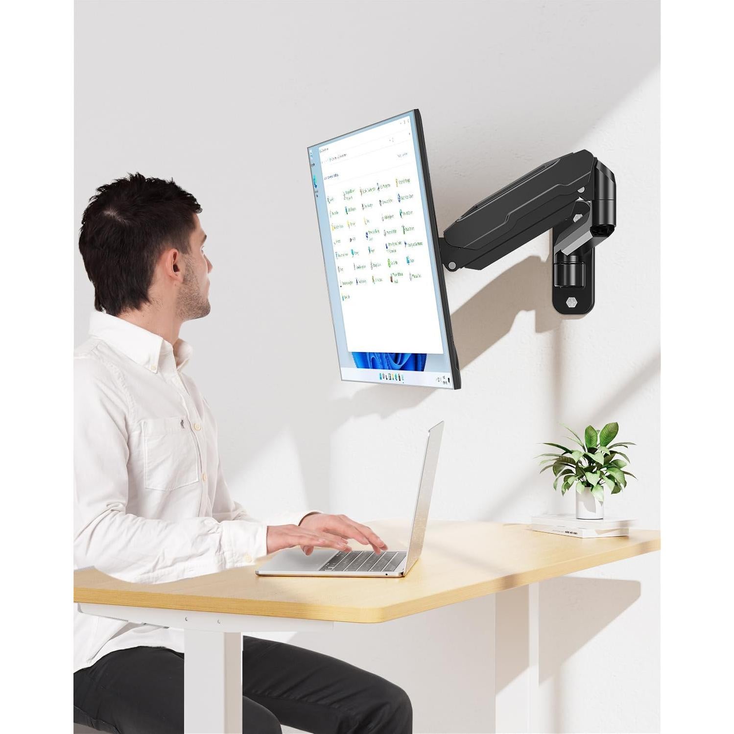 Soporte de Pared MOUNT PRO para Monitor 13-32" Negro