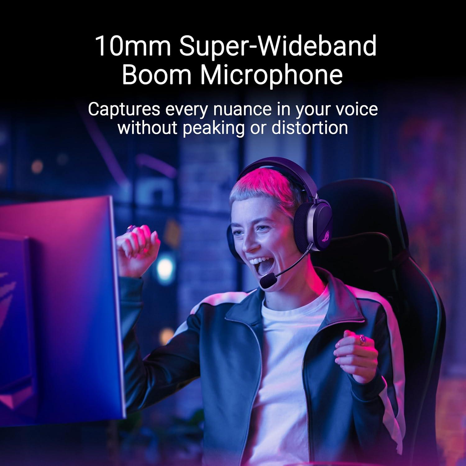 Auriculares Gaming Inalámbricos ASUS ROG Pelta 50mm RGB