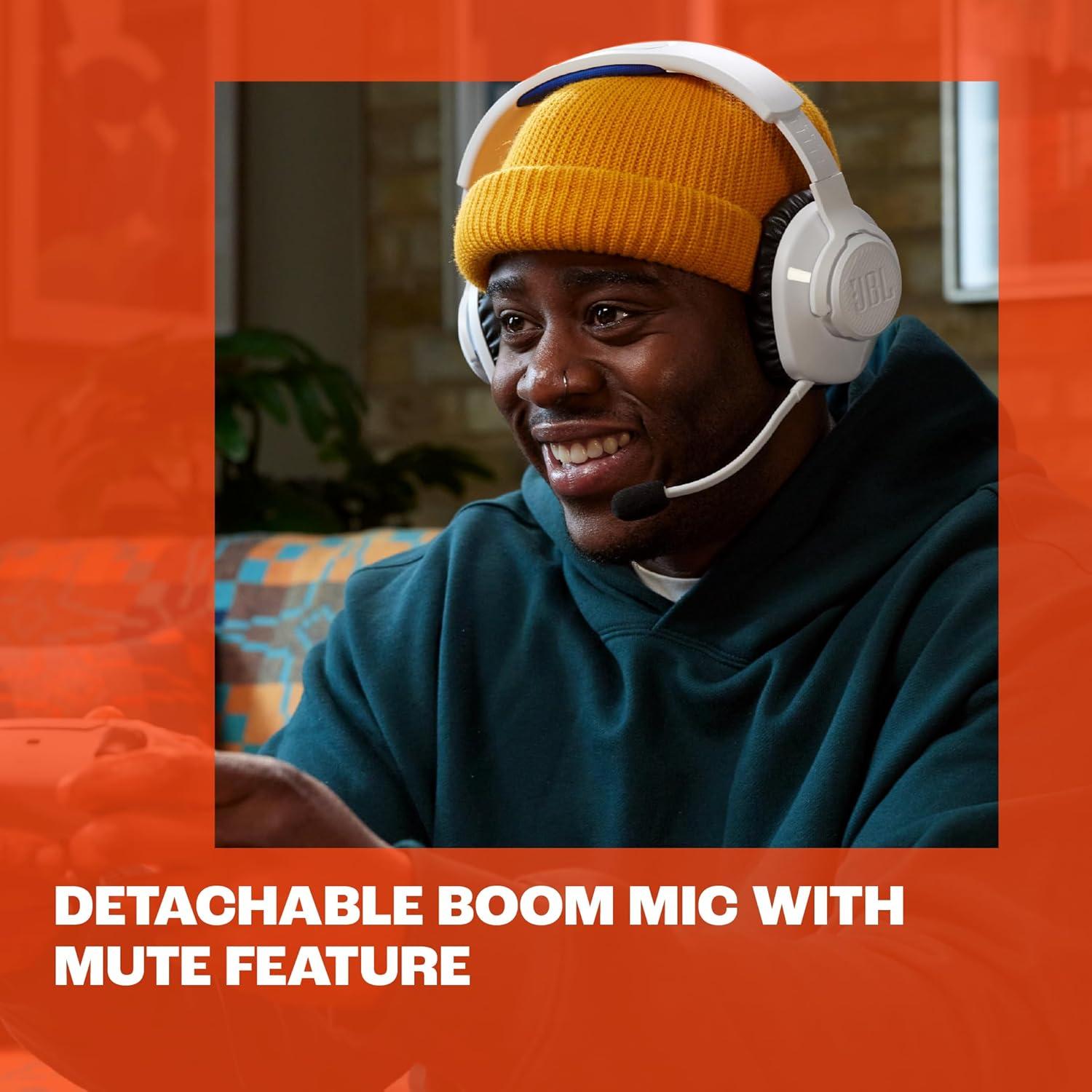 Auriculares inalámbricos JBL Quantum 360P para consola - Blanco