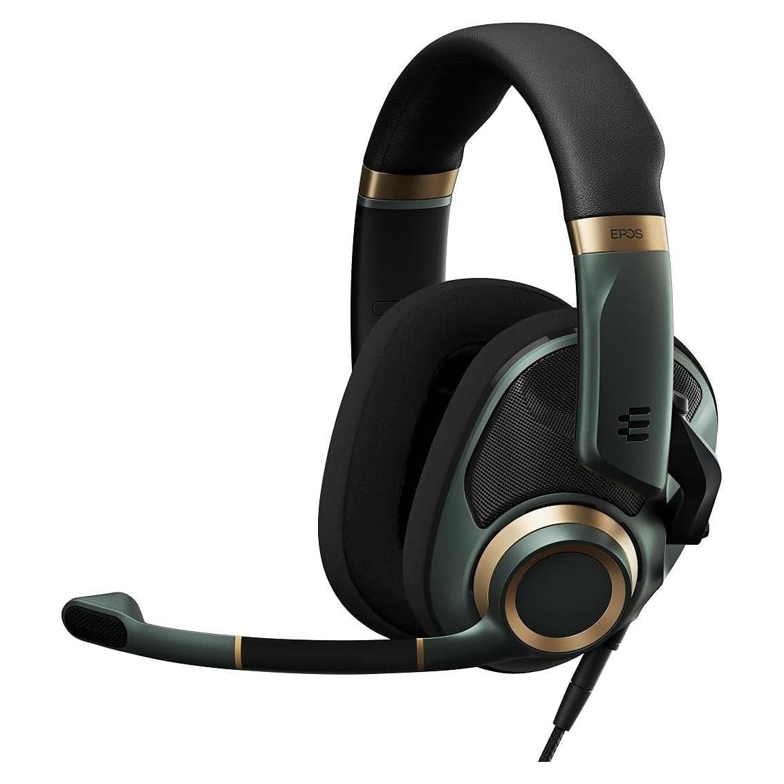 Auriculares de Juego EPOS H6 Pro Abiertos Verde - PC/Xbox/PS4/PS5
