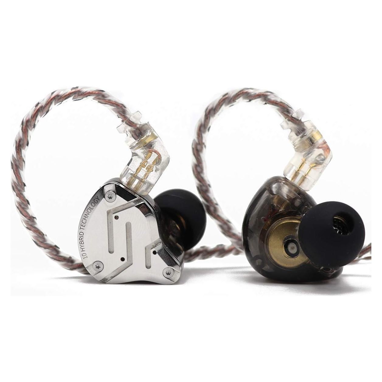 Auriculares In Ear Linsoul KZ ZS10 Pro 4BA+1DD HiFi Negro