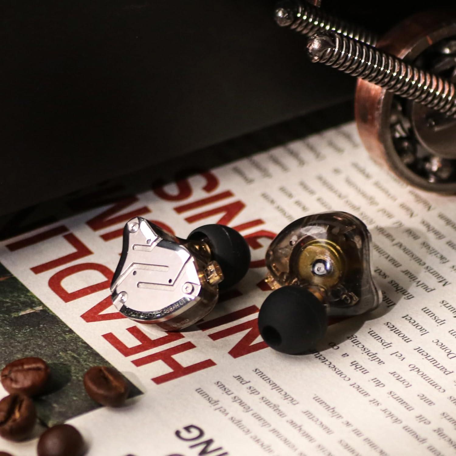 Auriculares In Ear Linsoul KZ ZS10 Pro 4BA+1DD HiFi Negro