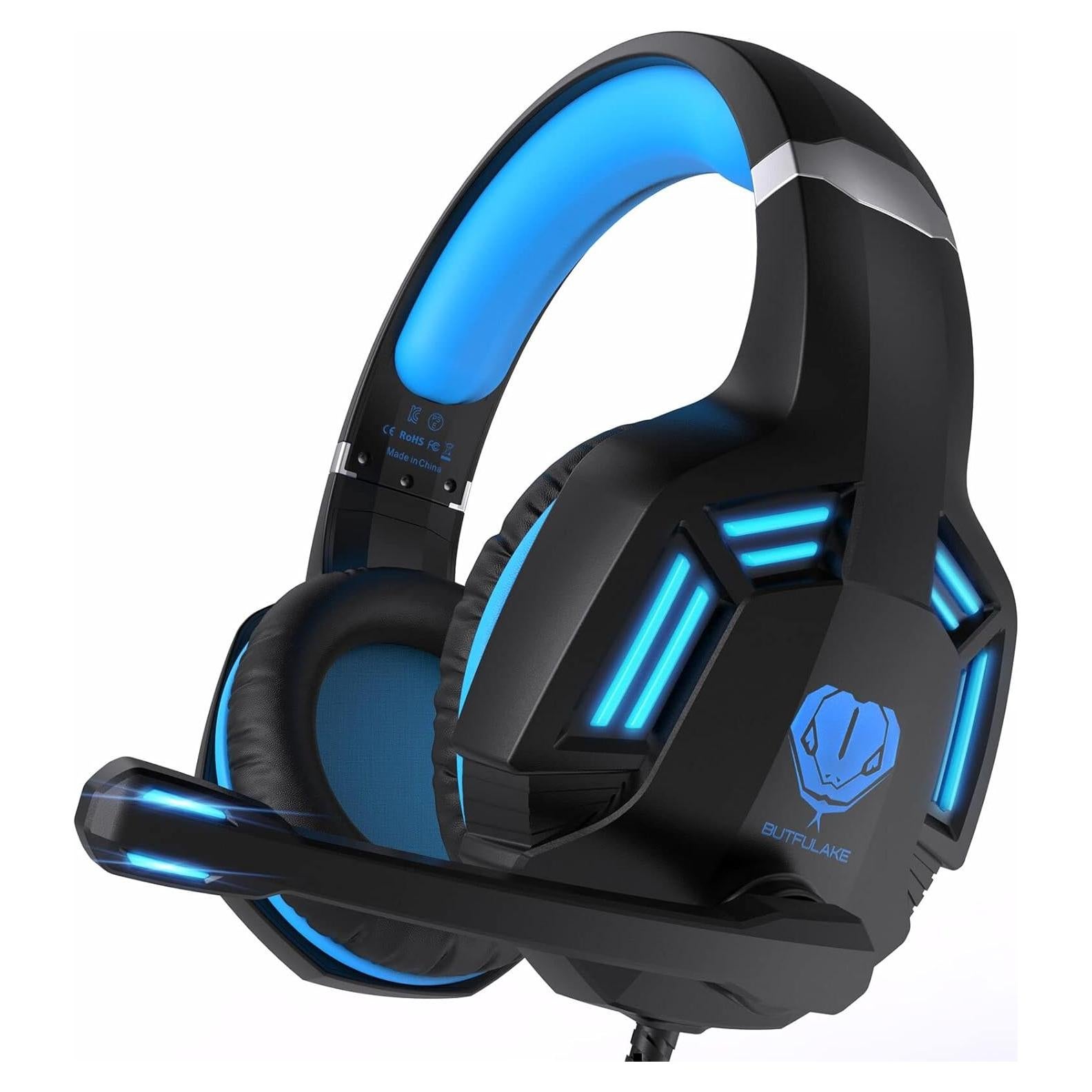 Auriculares Gaming GH-4 HaiDiKaiSi con Micrófono y LED