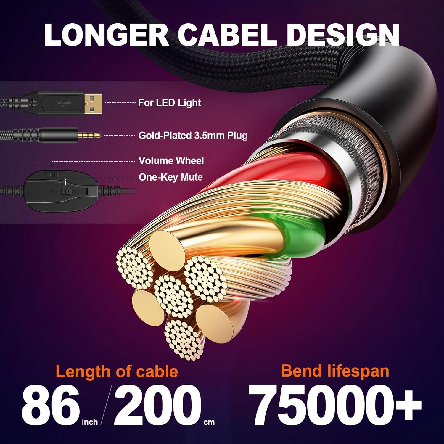 Auriculares Gaming Krysenix PG1 con Micrófono y RGB