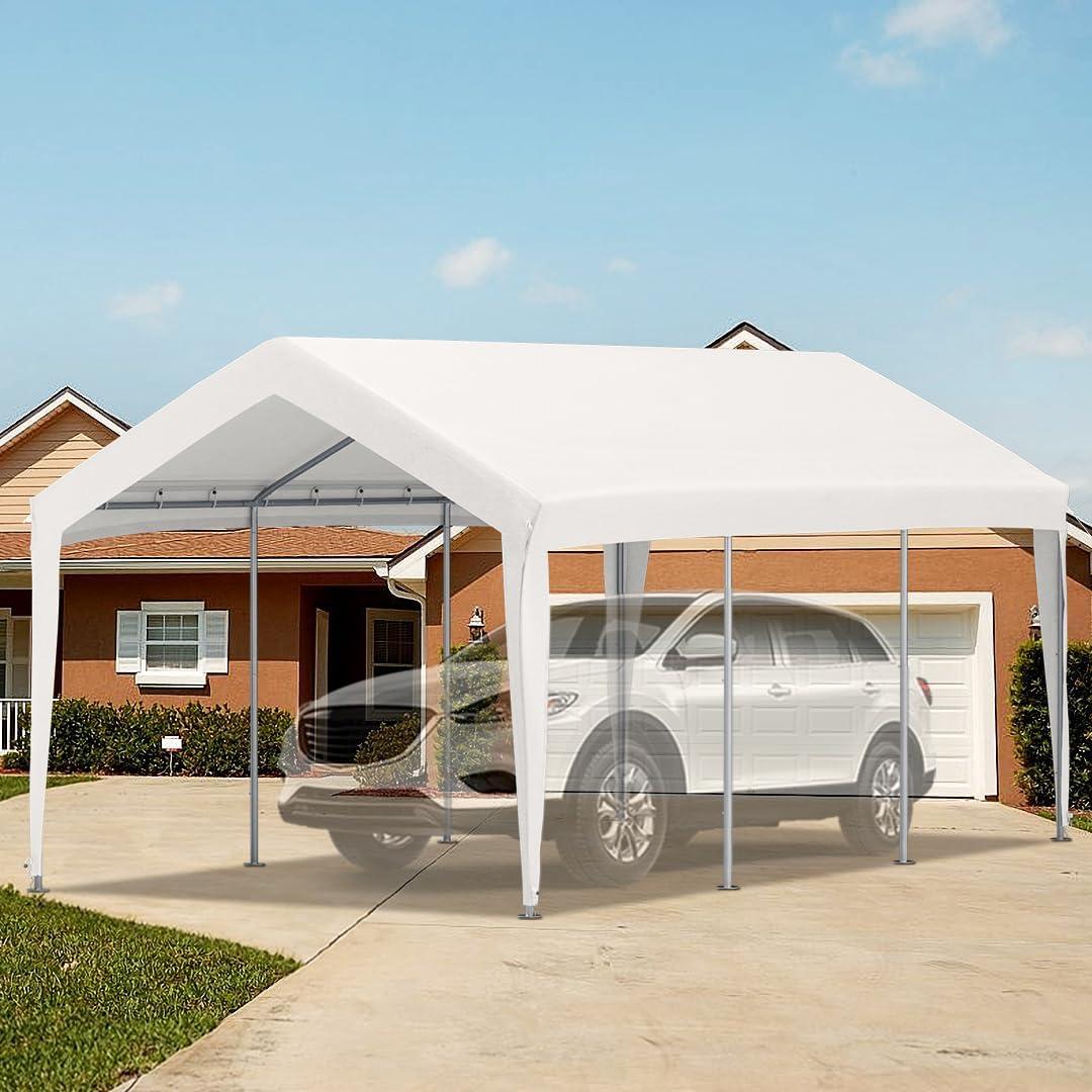 Cubierta VEVOR 3,05x6,10m Lona PE Resistente al Agua