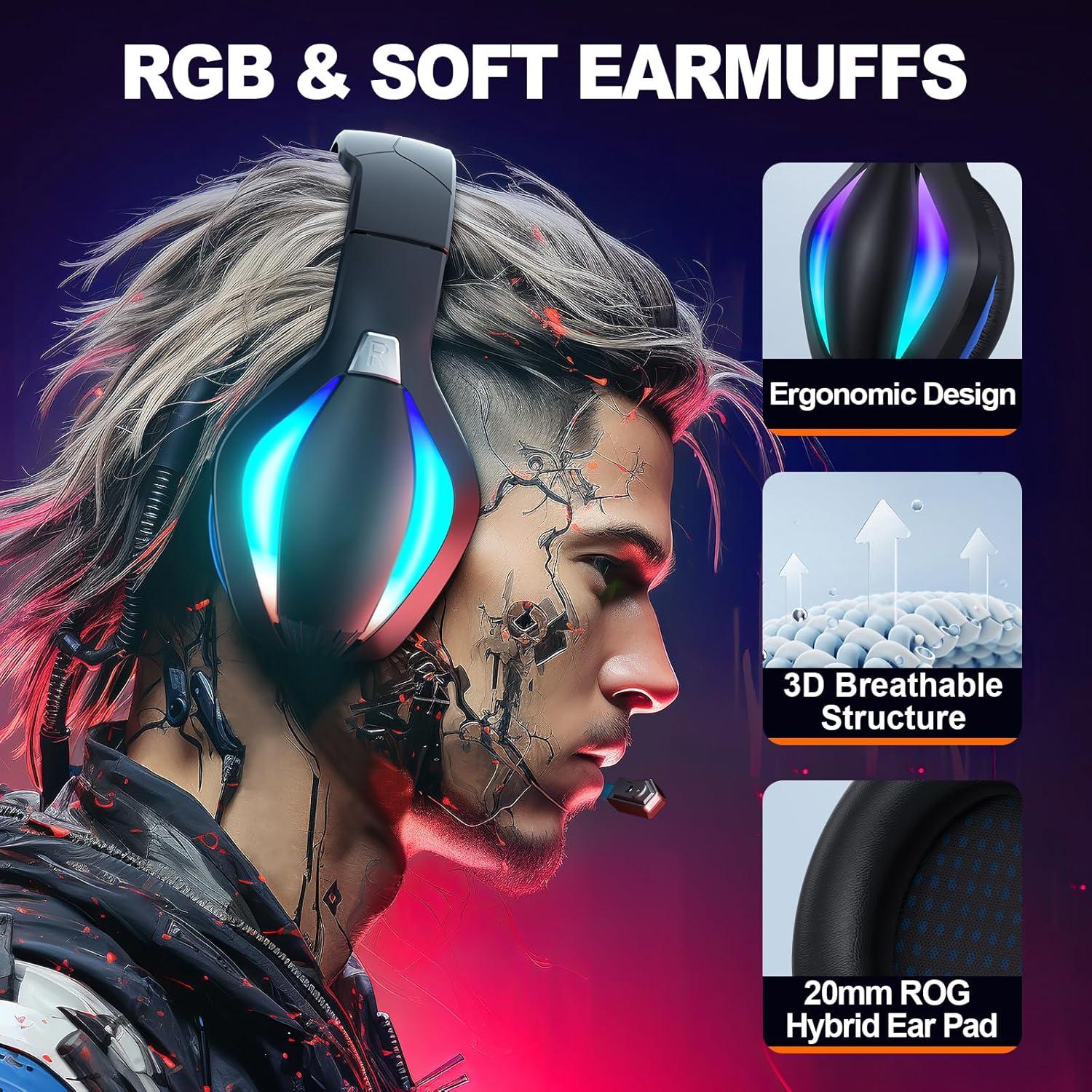 Auriculares Gaming G1 con Micrófono y Cancelación de Ruido