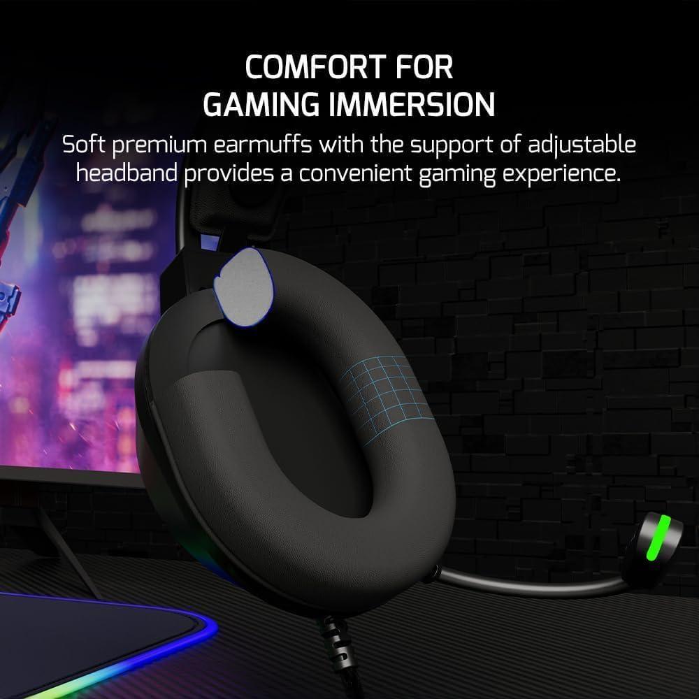 Auriculares Gaming GAMEPOWER Voldon X 50mm con Micrófono