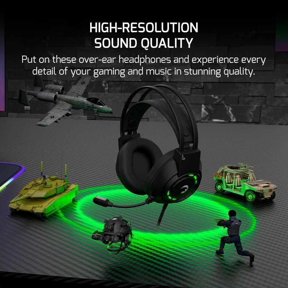 Auriculares Gaming GAMEPOWER Voldon X 50mm con Micrófono