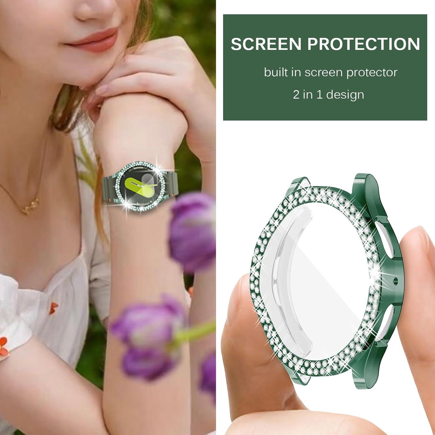 Funda Brillante RICHONE para Samsung Galaxy Watch 40mm - 7 Piezas