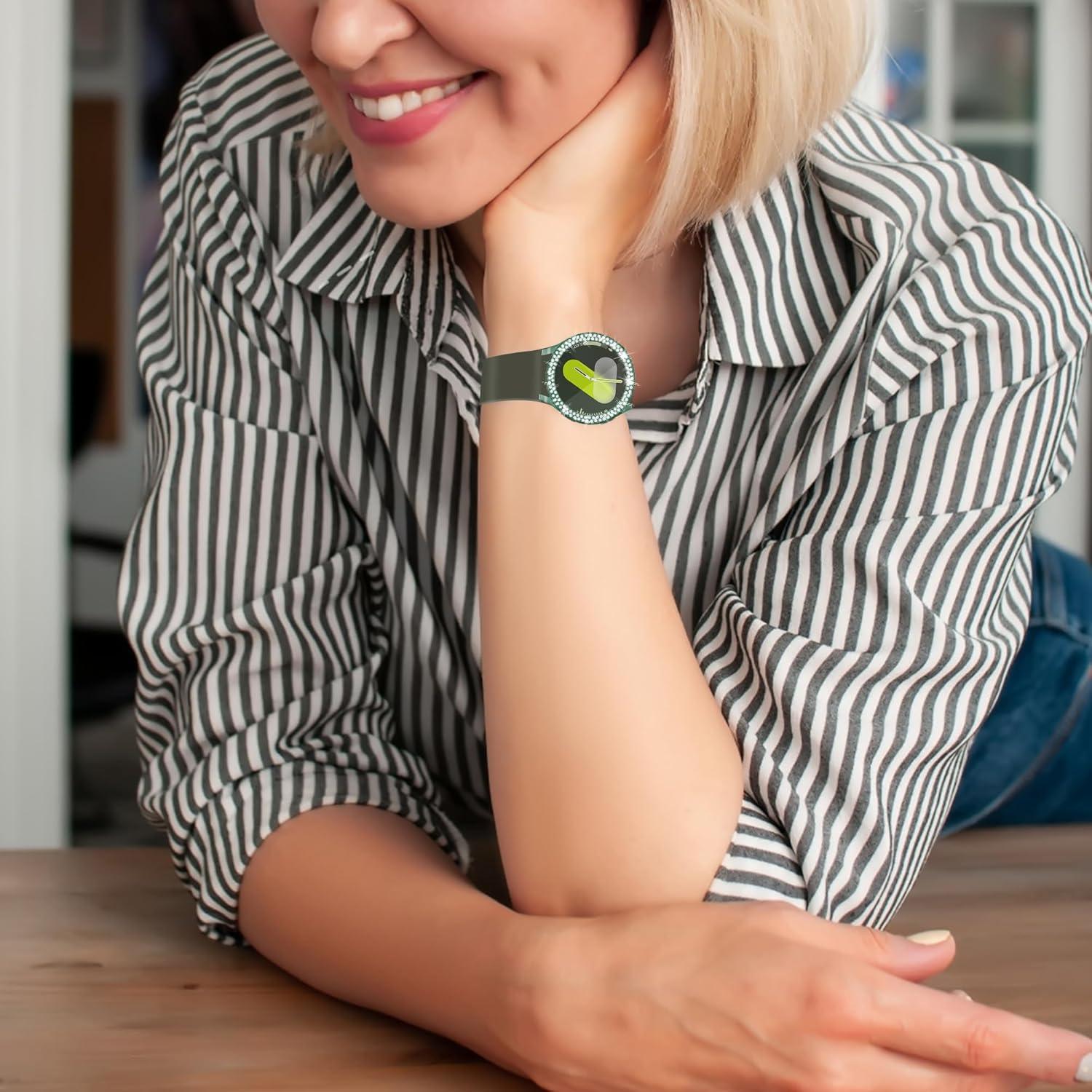 Funda Brillante RICHONE para Samsung Galaxy Watch 40mm - 7 Piezas