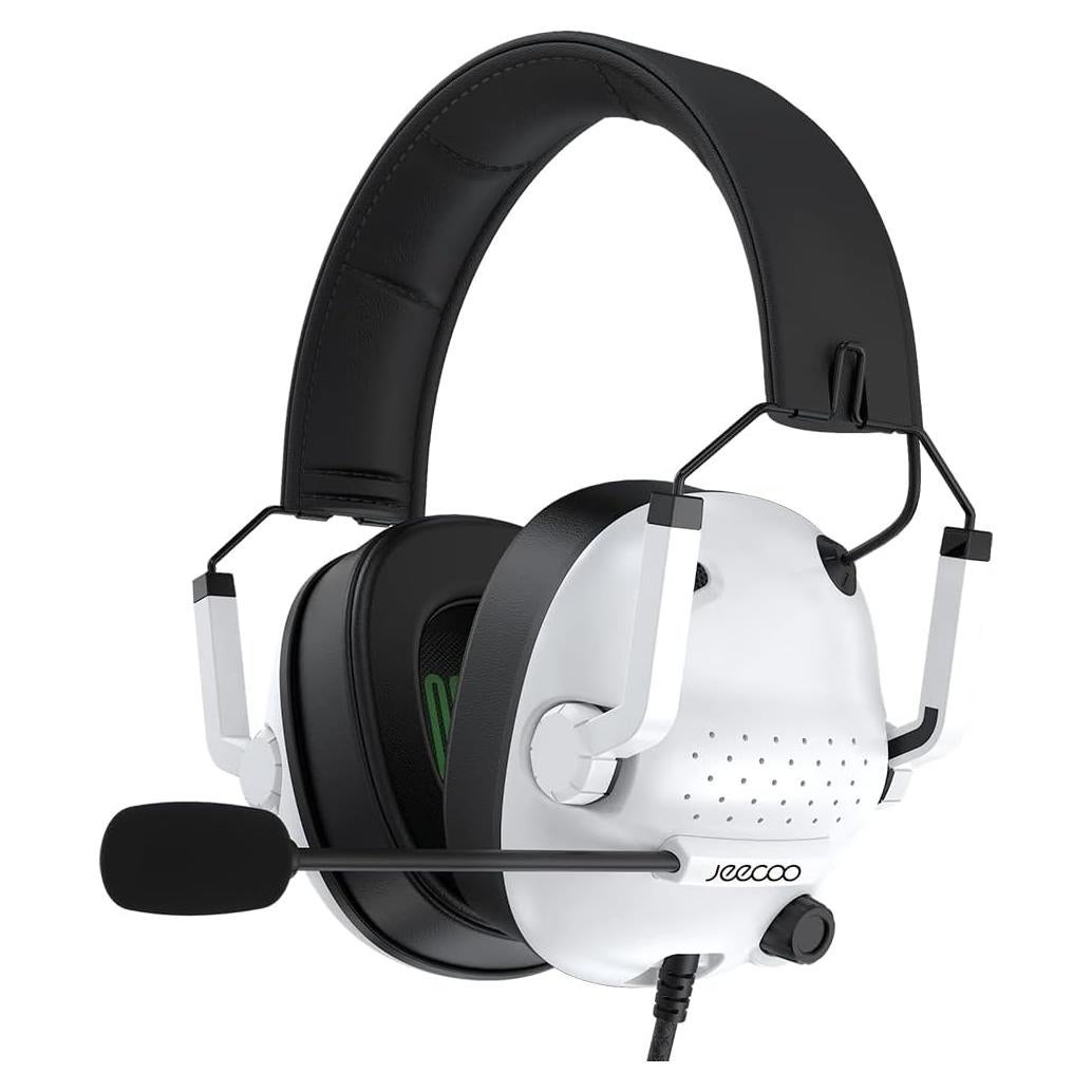 Auriculares Gaming Jeecoo J50 Estéreo con Micrófono - Blanco