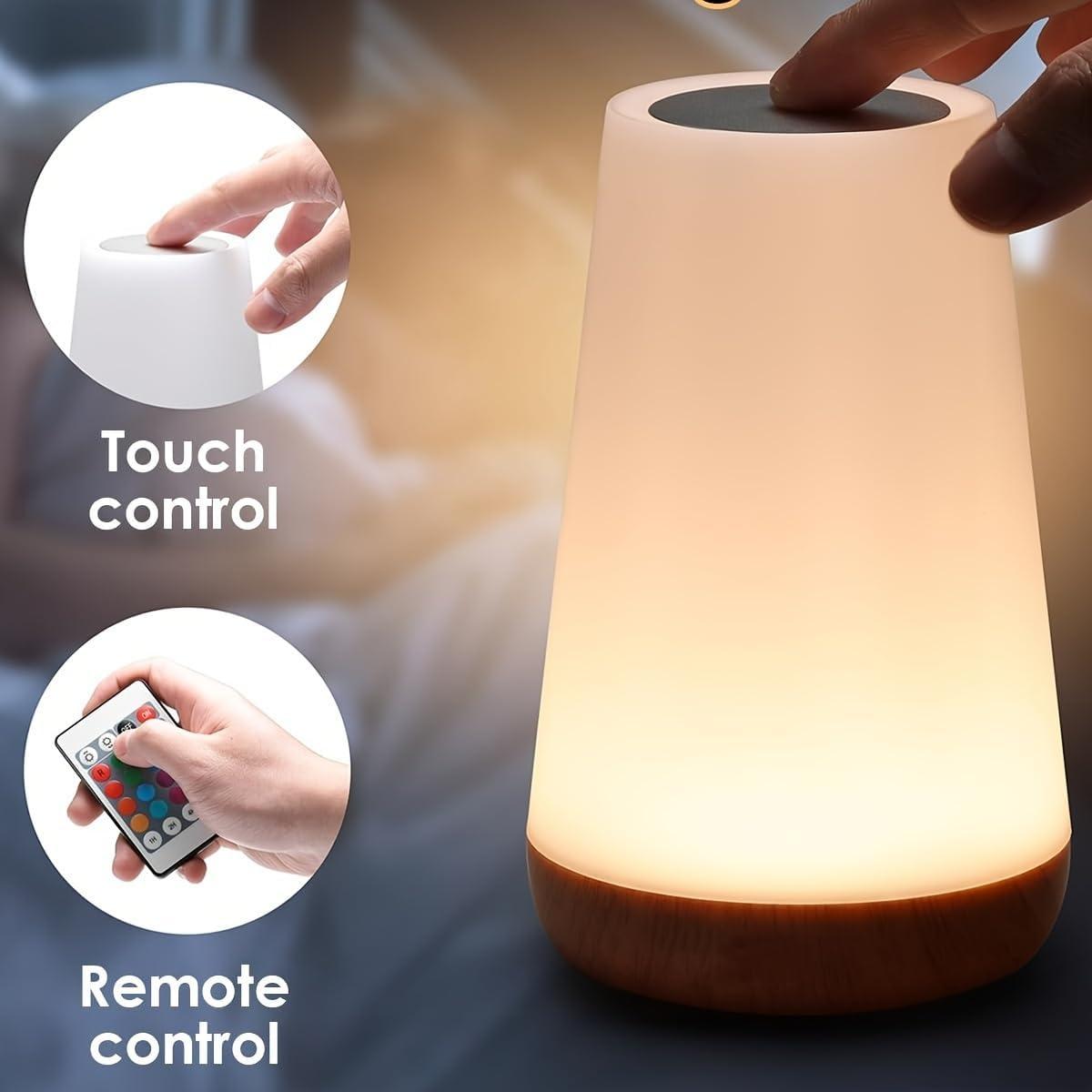 Luz Nocturna LED LHYueTong 13 Colores RGB Táctil