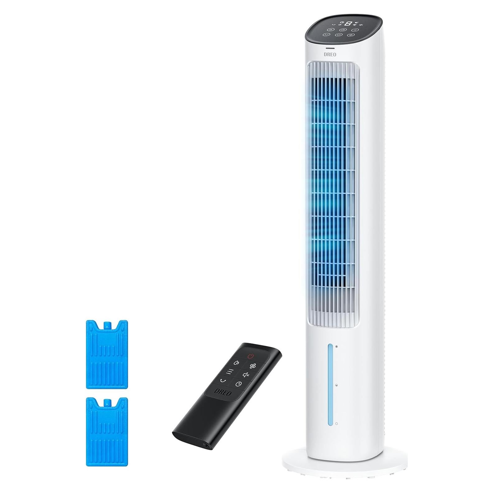 Enfriador Evaporativo Dreo IceWind 7.35kg Control Remoto 4 Velocidades