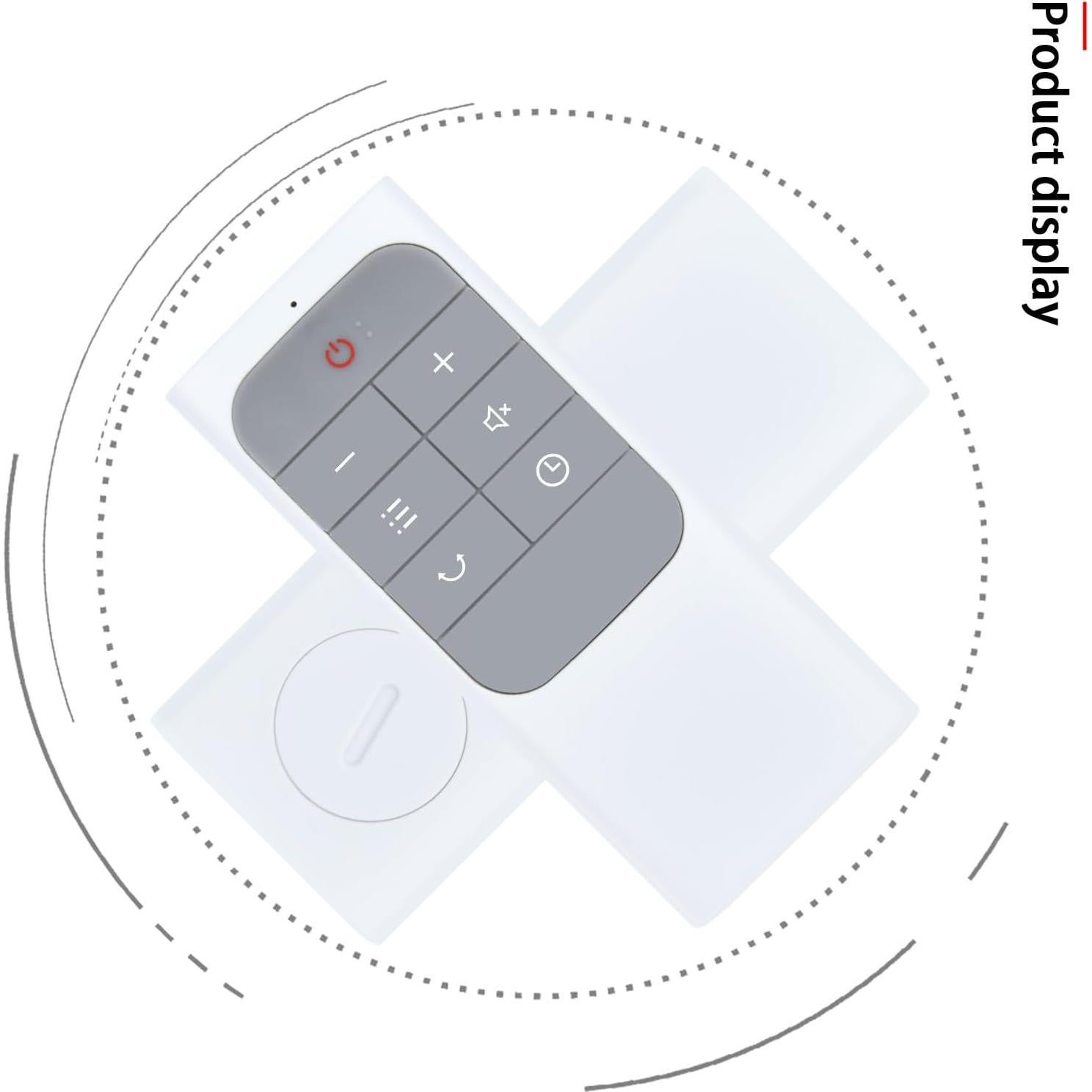 Control Remoto Reemplazo Dreo para Ventilador de Torre Blanco