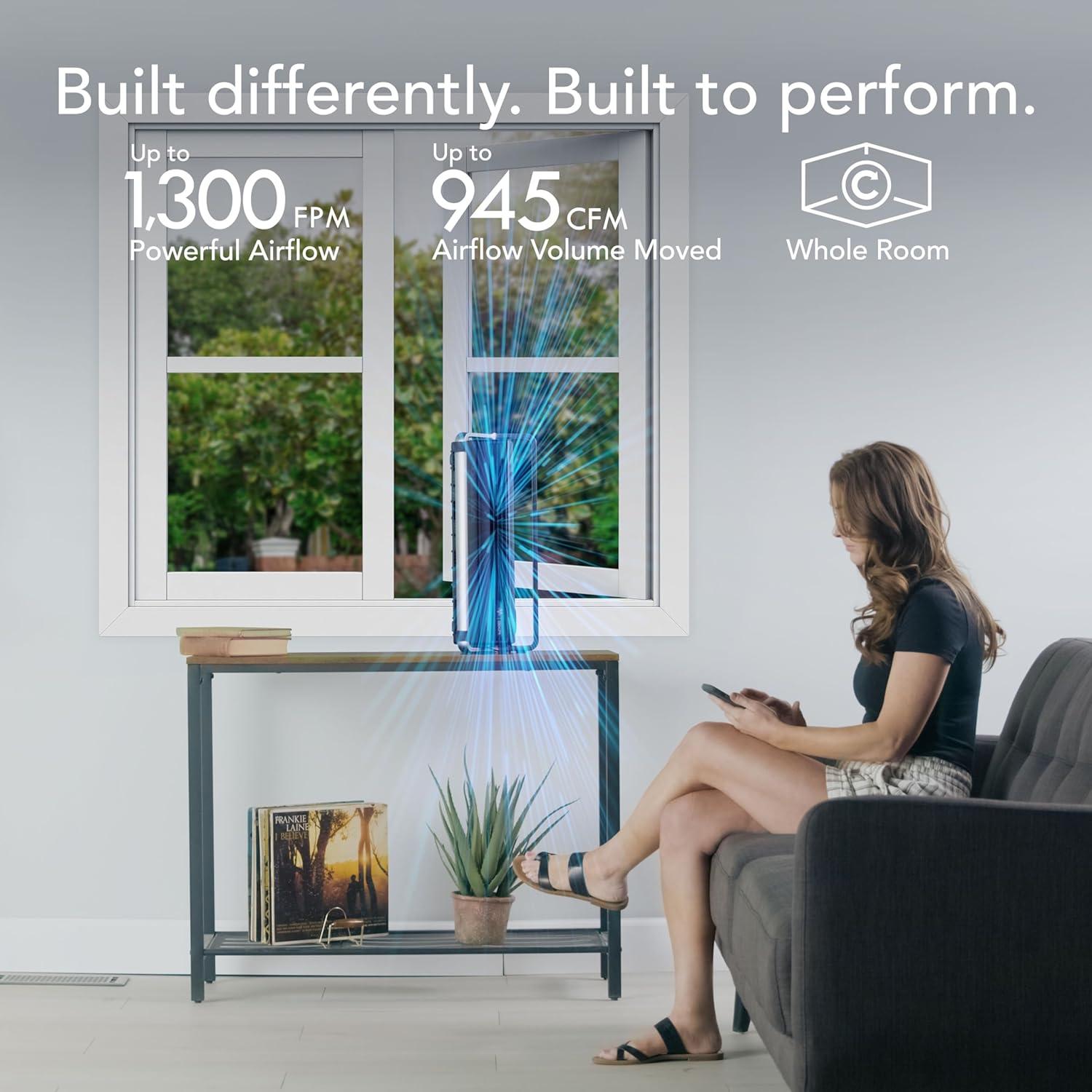 Ventilador Vornado BXR 20" de Alta Velocidad Multidireccional