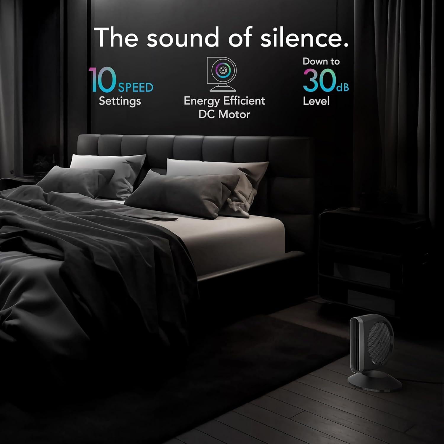 Ventilador de Mesa Vornado STRATA 8T Oscilante 10 Velocidades