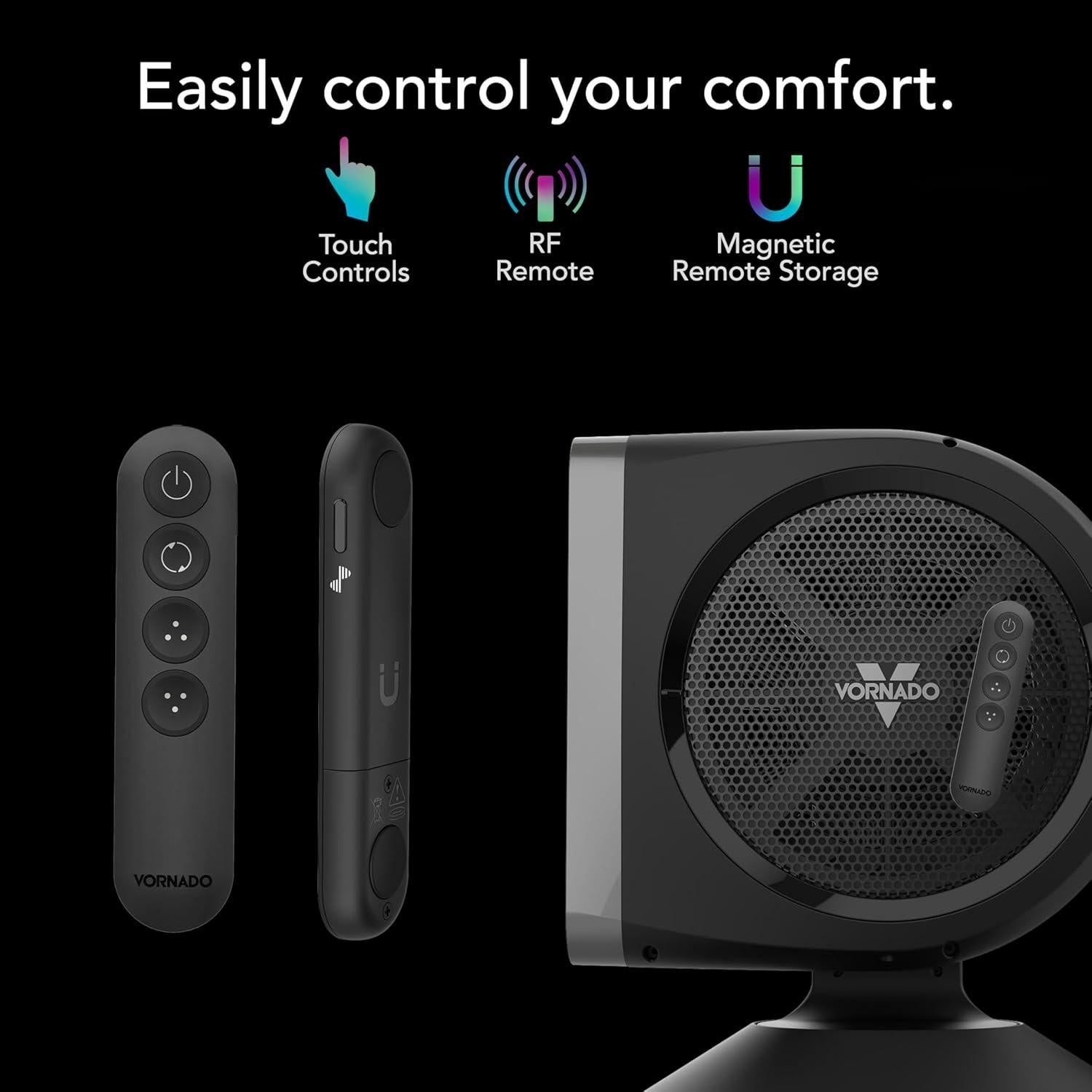 Ventilador de Mesa Vornado STRATA 8T Oscilante 10 Velocidades