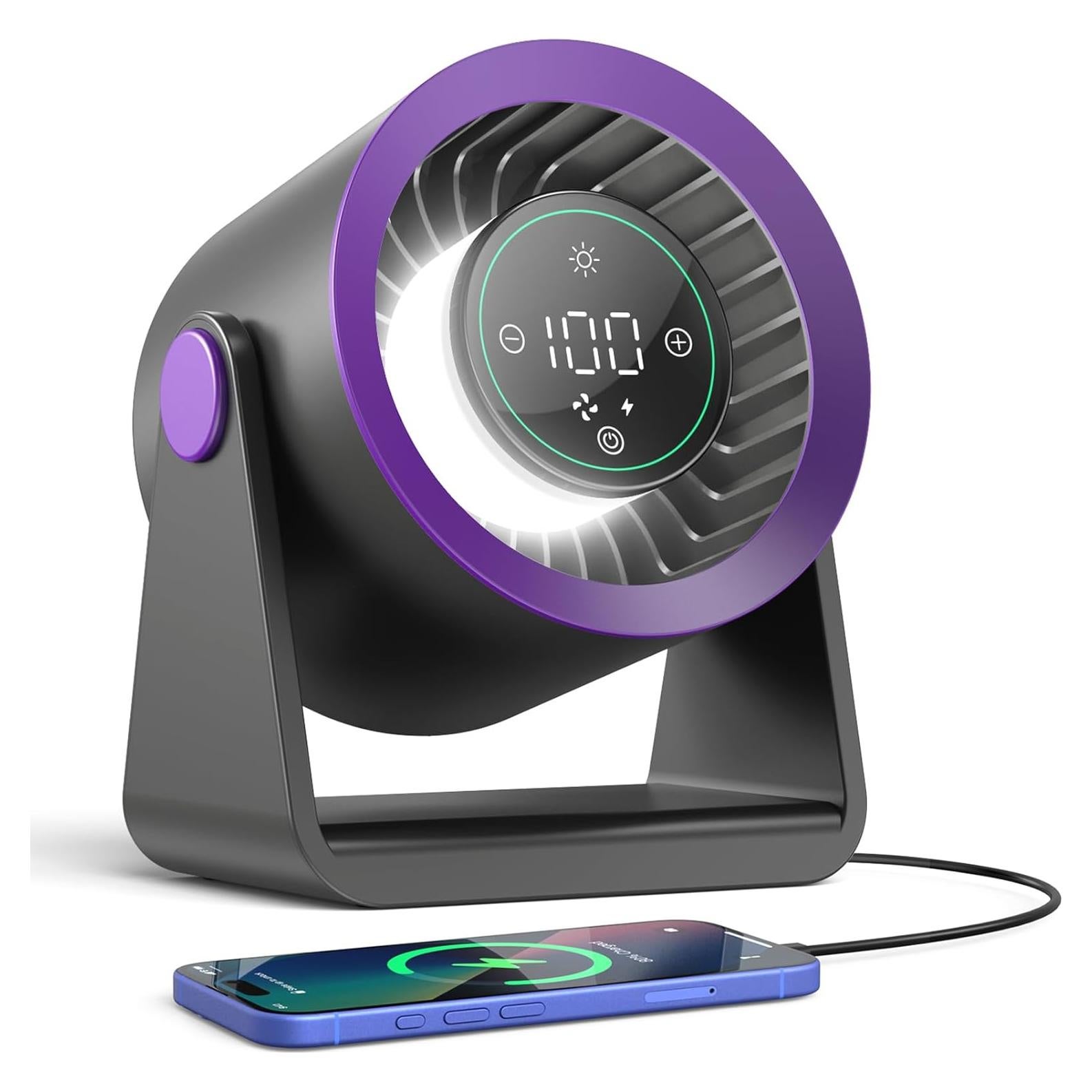 Ventilador de Escritorio Ausic DF04 Ultra-silencioso 15200mAh