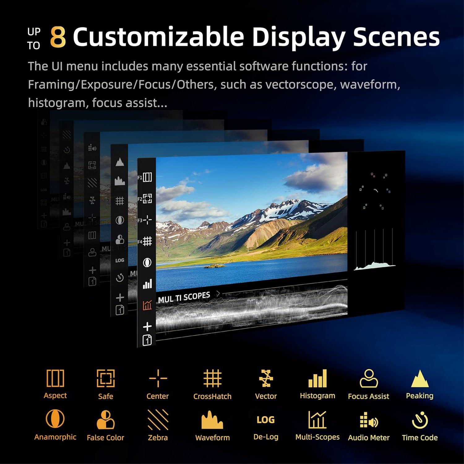 Monitor Osee Mega 15S 15.4" 1500 Nits Pro HDR con Funda