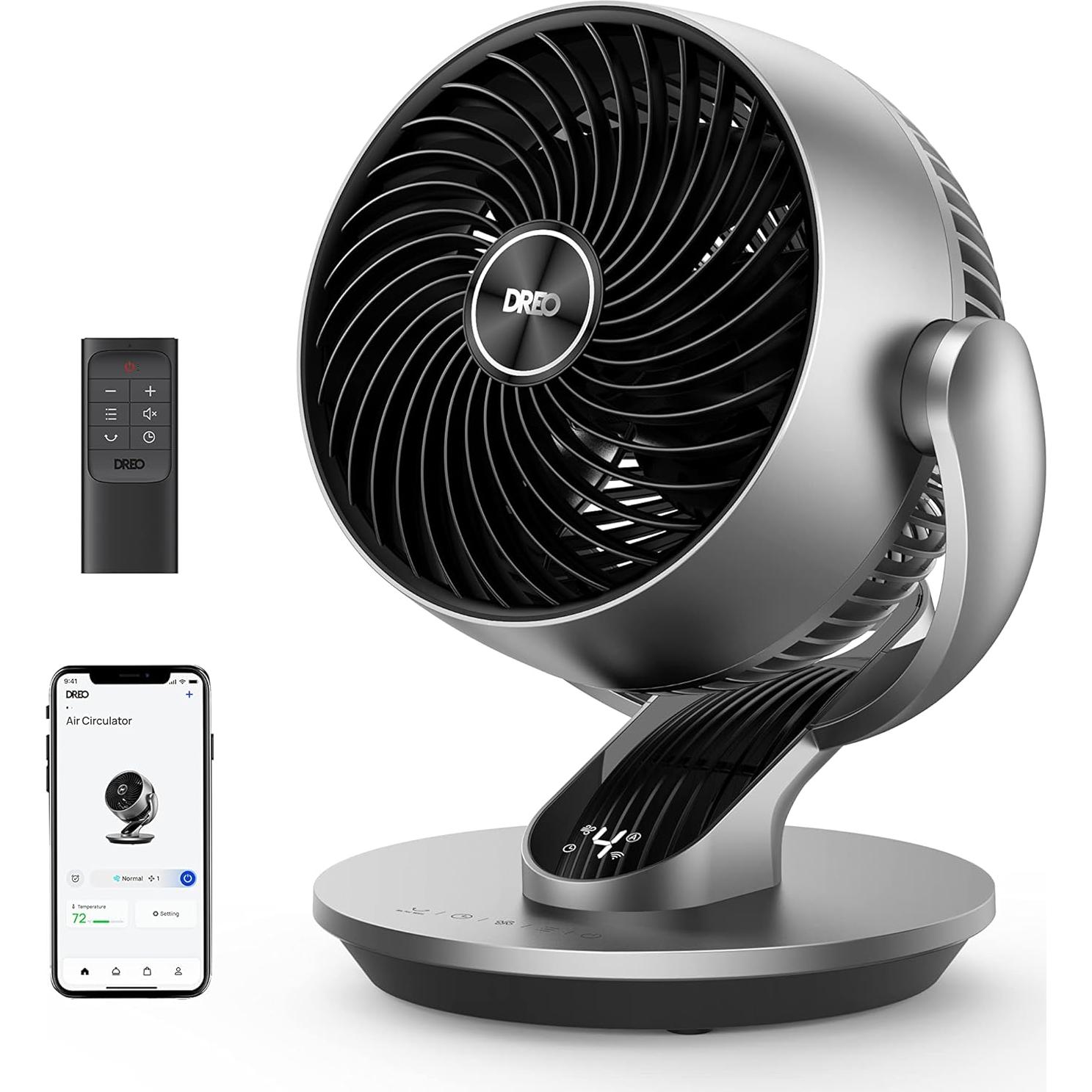 Ventilador de Pedestal Dreo PolyFan 513S Inteligente 22.86 cm