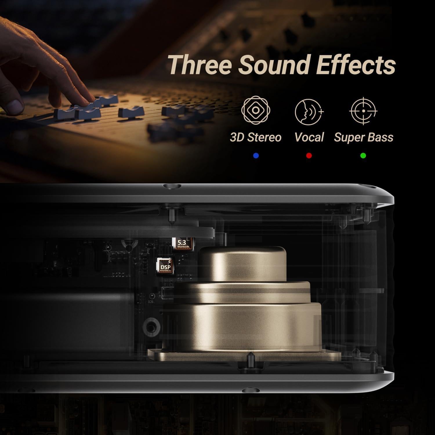 Altavoz Bluetooth BOGASING G4 50W Impermeable IPX7 24H