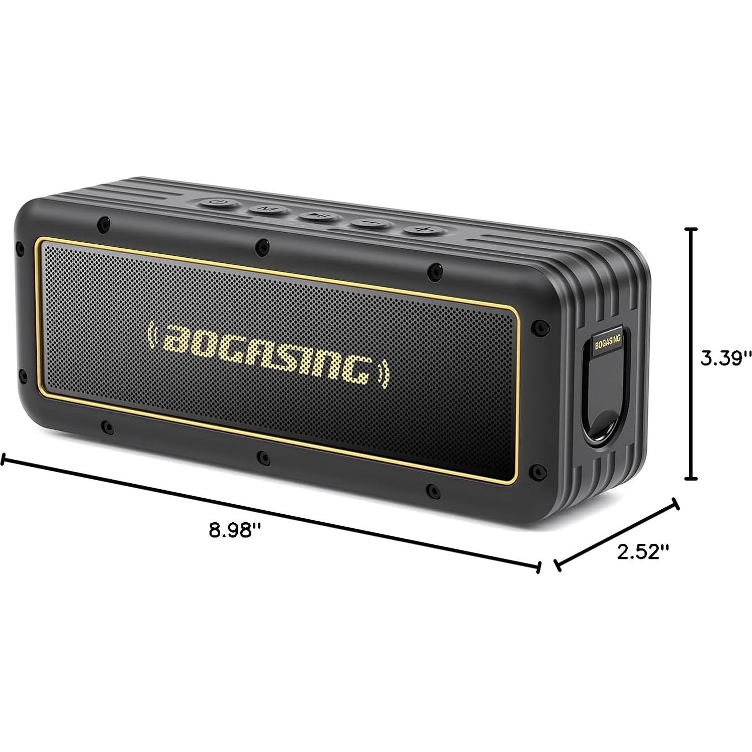 Altavoz Bluetooth BOGASING G4 50W Impermeable IPX7 24H
