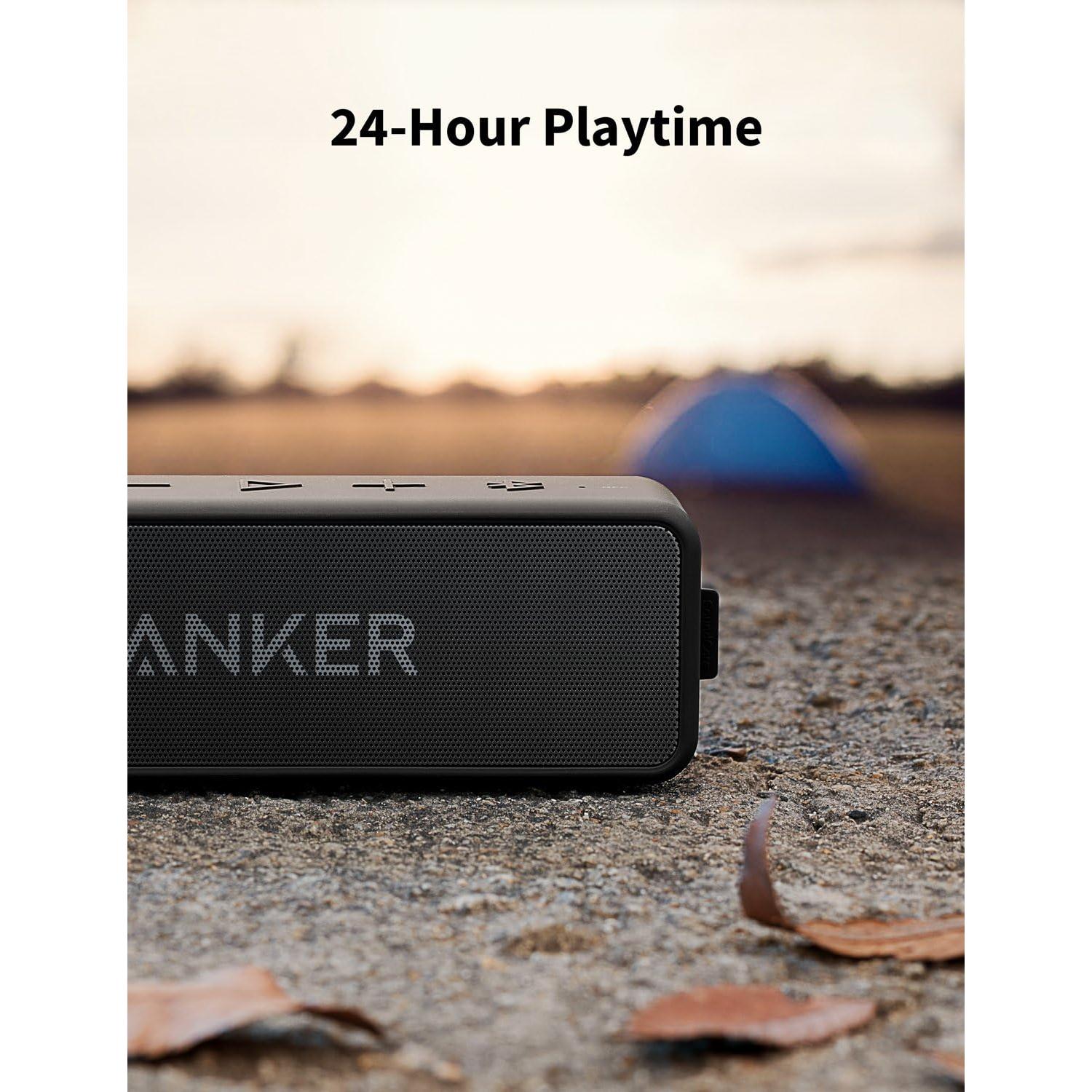 Altavoz Bluetooth Anker Soundcore 2 Impermeable 24H Negro