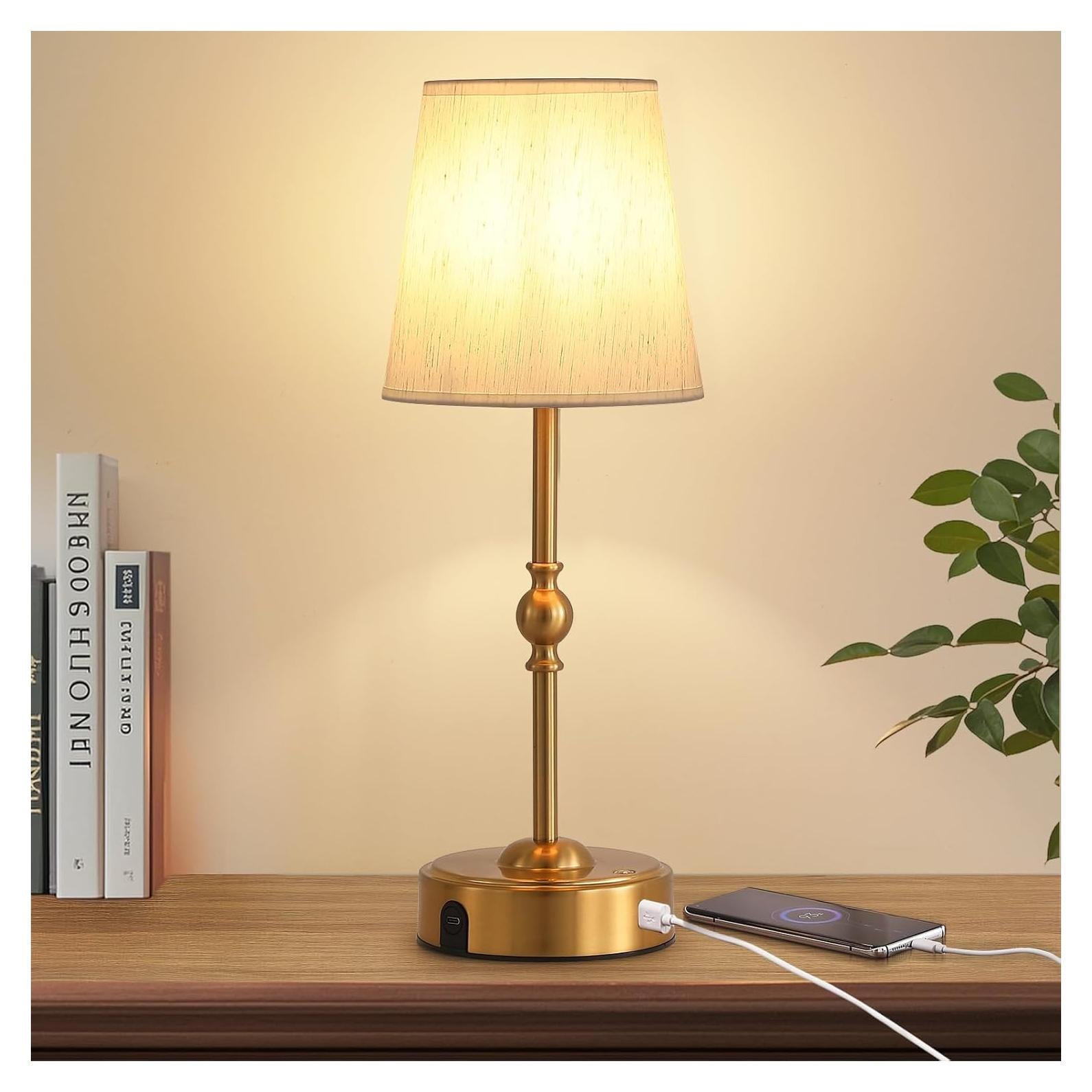 Lámpara de Mesa LED MEIXI 10000mAh Inalámbrica Regulable