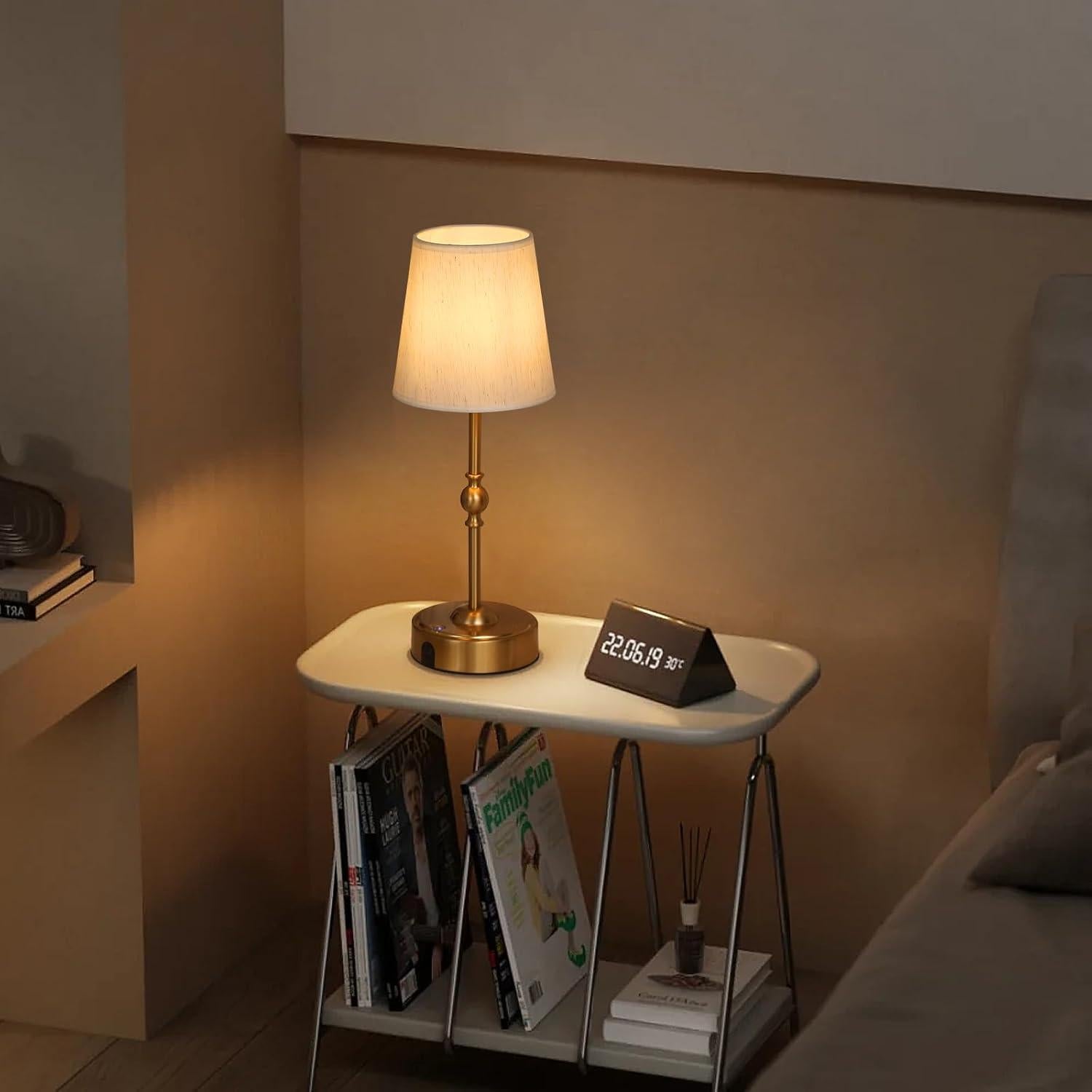 Lámpara de Mesa LED MEIXI 10000mAh Inalámbrica Regulable