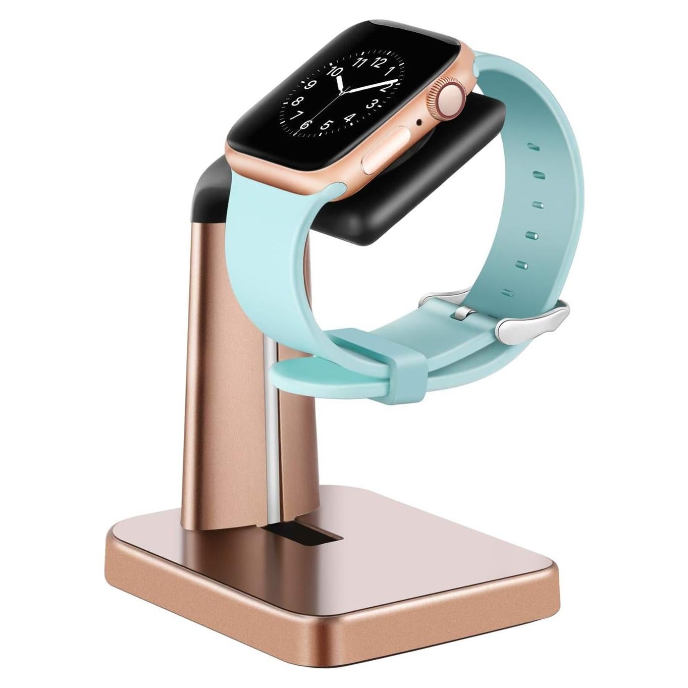Soporte para Reloj Inteligente WITHit Dorado - Carga Apple Watch
