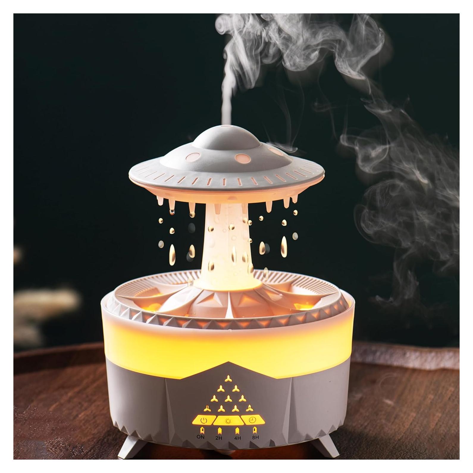 Humidificador de gotas de lluvia Fuliying V56 350ml 15W