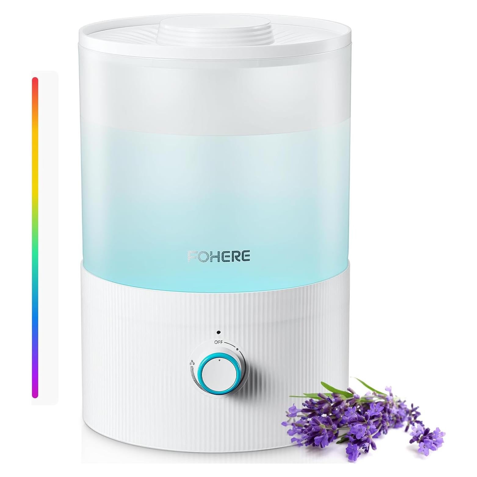 Humidificador ultrasónico FOHERE G1 3.2L con difusor 2-en-1