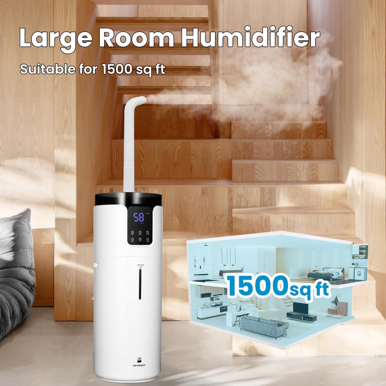 Humidificador Ultrasonico Lacidoll 16L para 2000 pies²