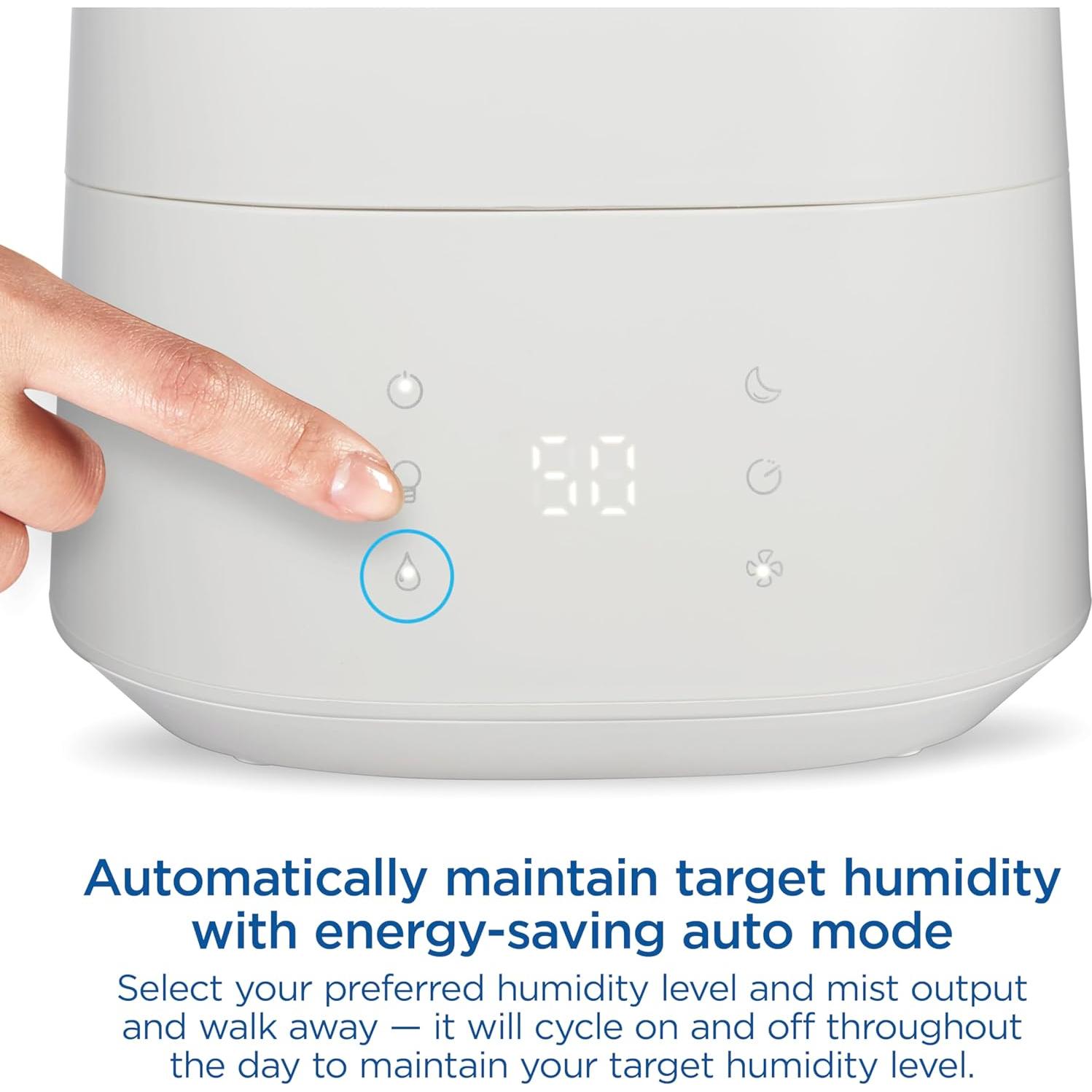 Humidificador Clorox Ultra Clean 4L para dormitorio blanco