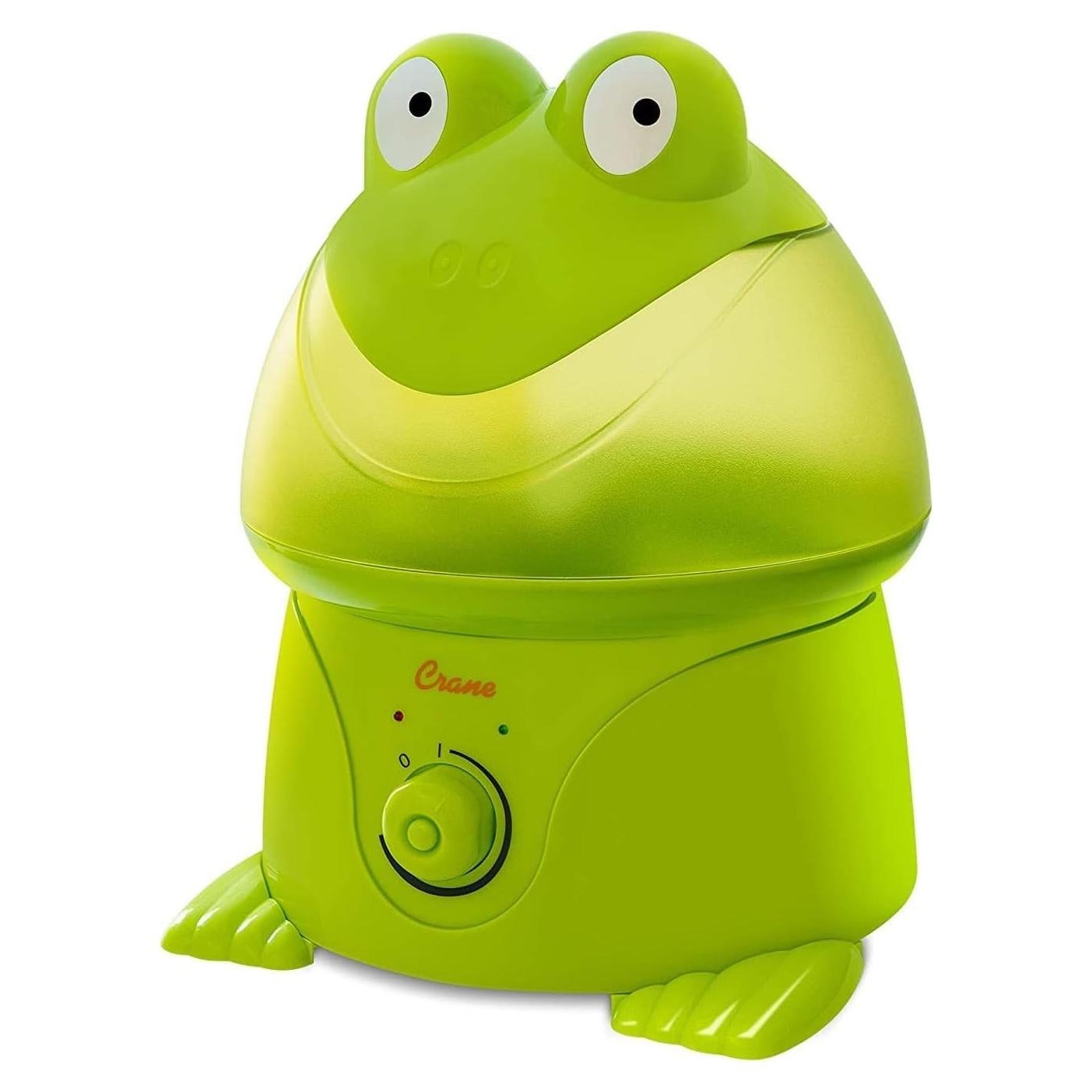 Humidificador de niebla fría Crane 1 galón para niños rana