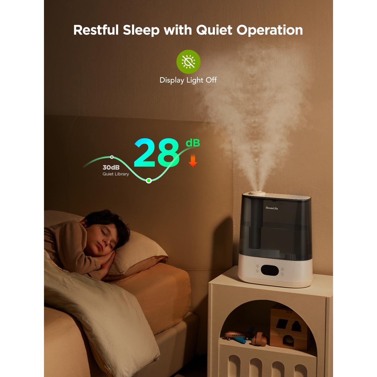 Humidificador Inteligente GoveeLife 6L para Habitaciones Grandes