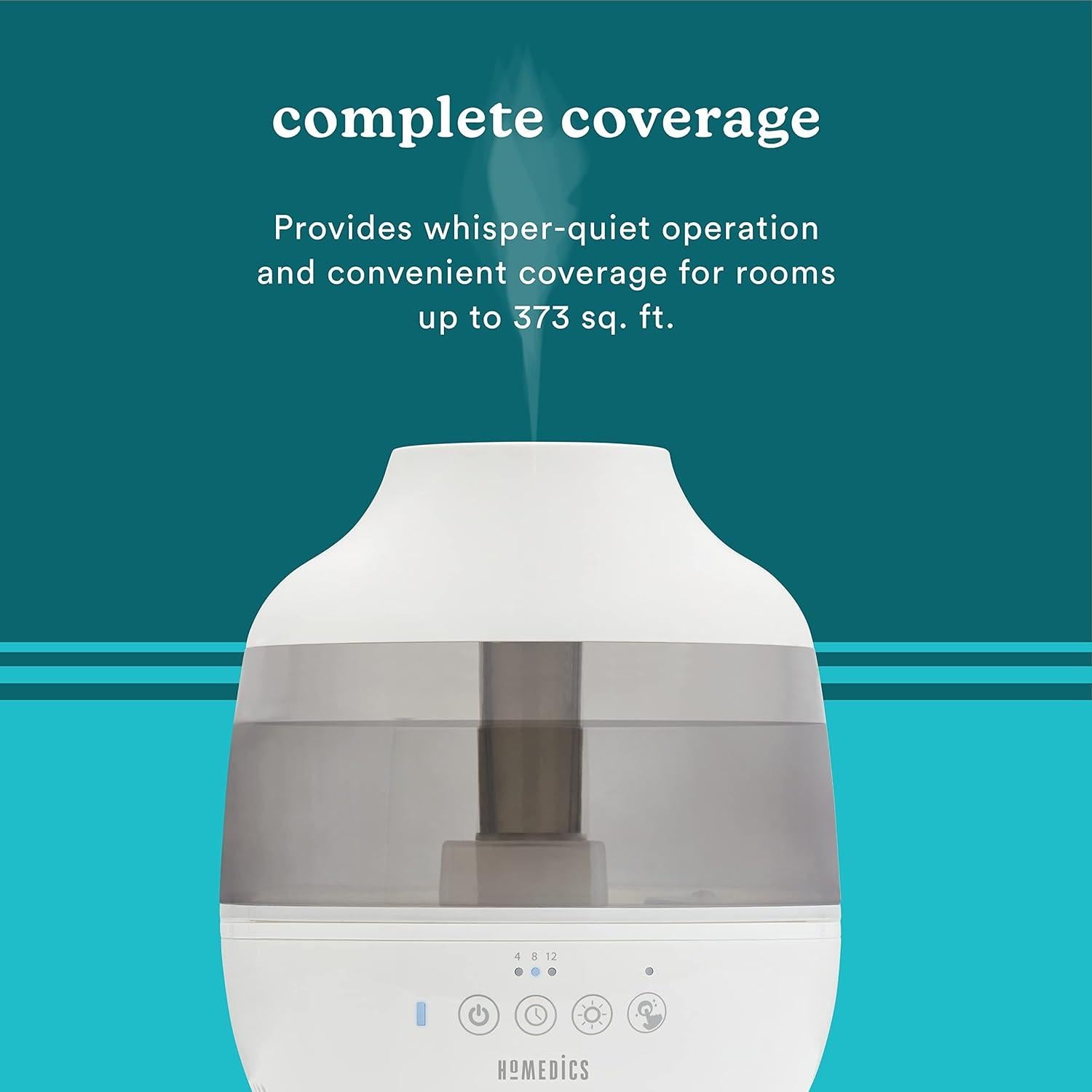 Humidificador Homedics TotalComfort 1.89L para Dormitorio