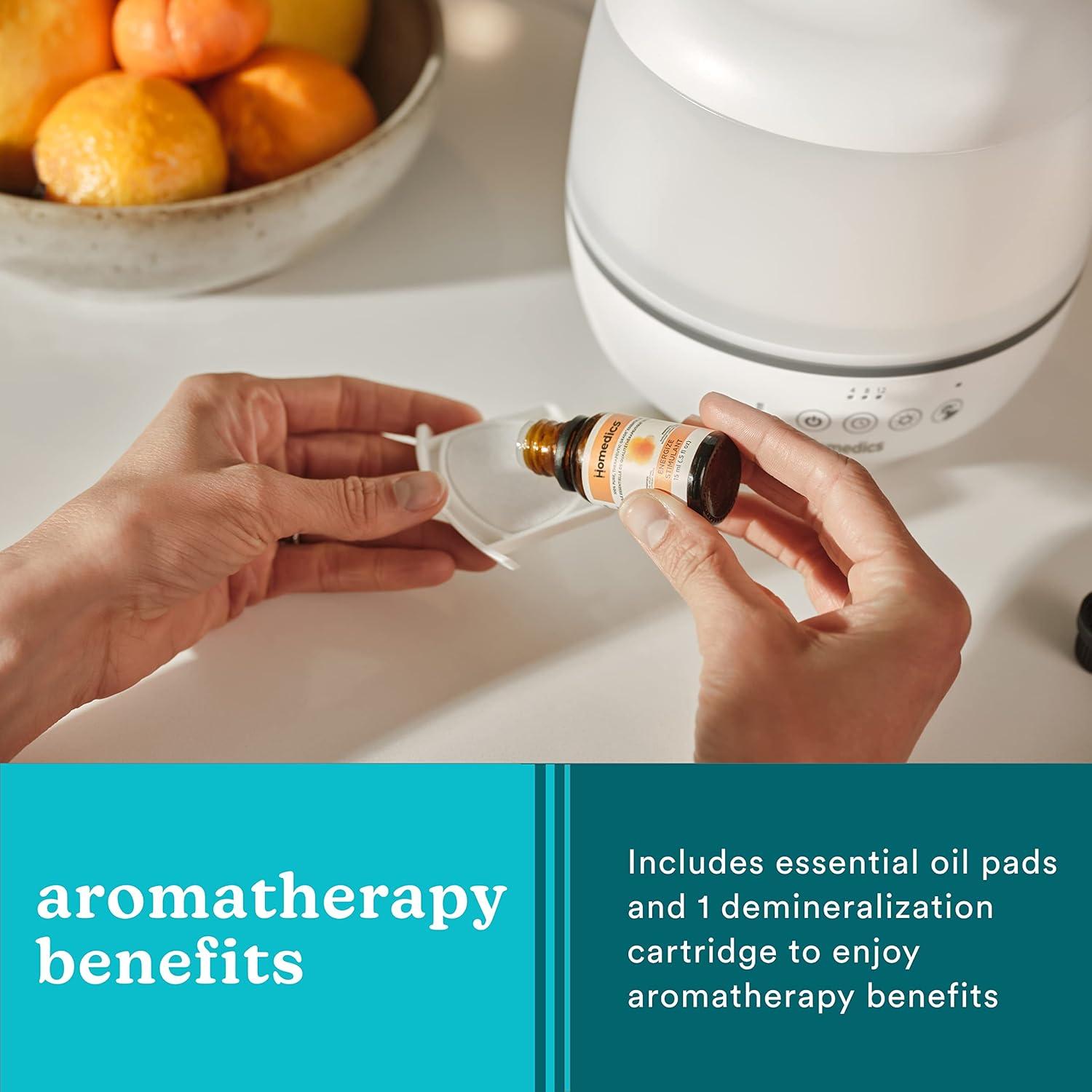 Humidificador Homedics TotalComfort 1.89L para Dormitorio