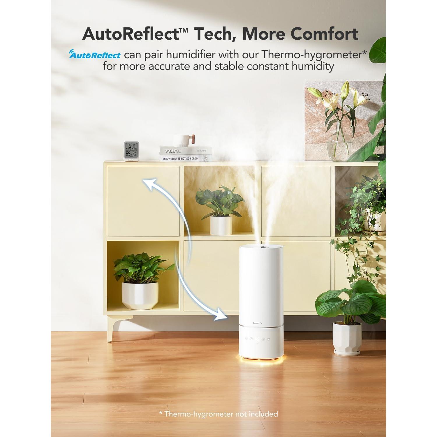 Humidificador GoveeLife 6L Inteligente WiFi con Luz RGB