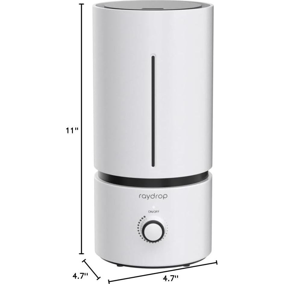 Humidificador ultrasónico Raydrop 1.7L silencioso blanco