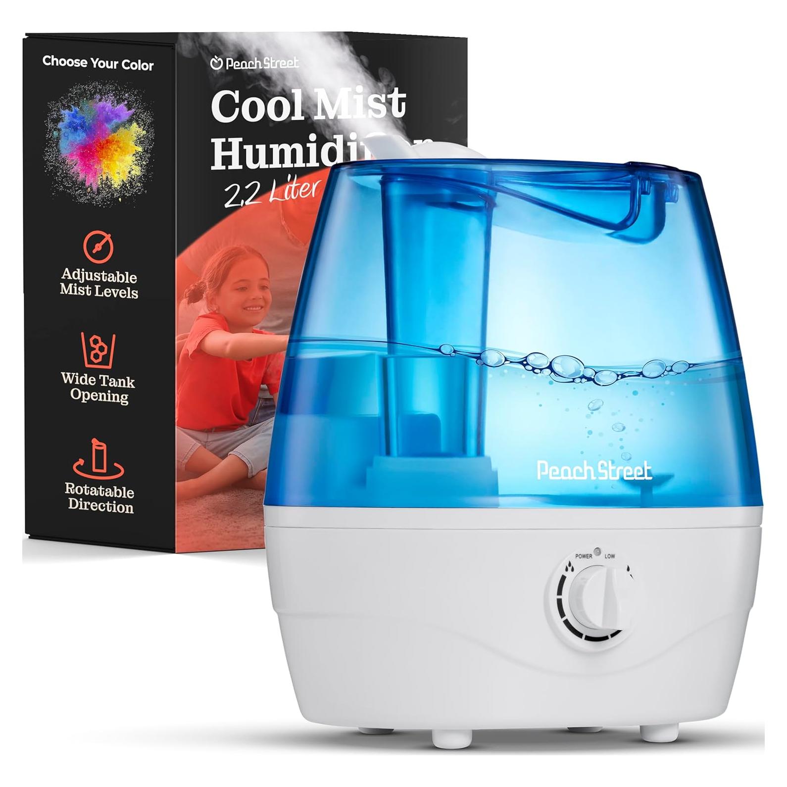 Humidificador de Niebla Fría Peach Street 2.2L Silencioso