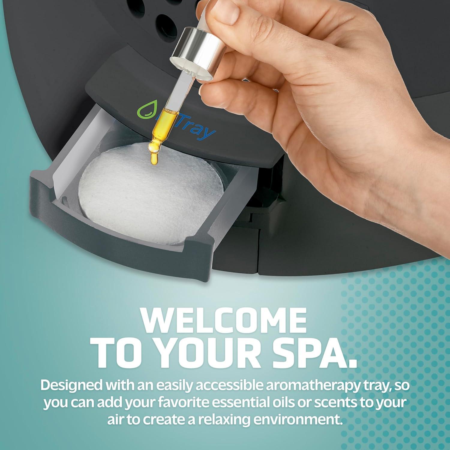 Humidificador ultrasónico Pure Guardian H3200BAR 5.68L negro