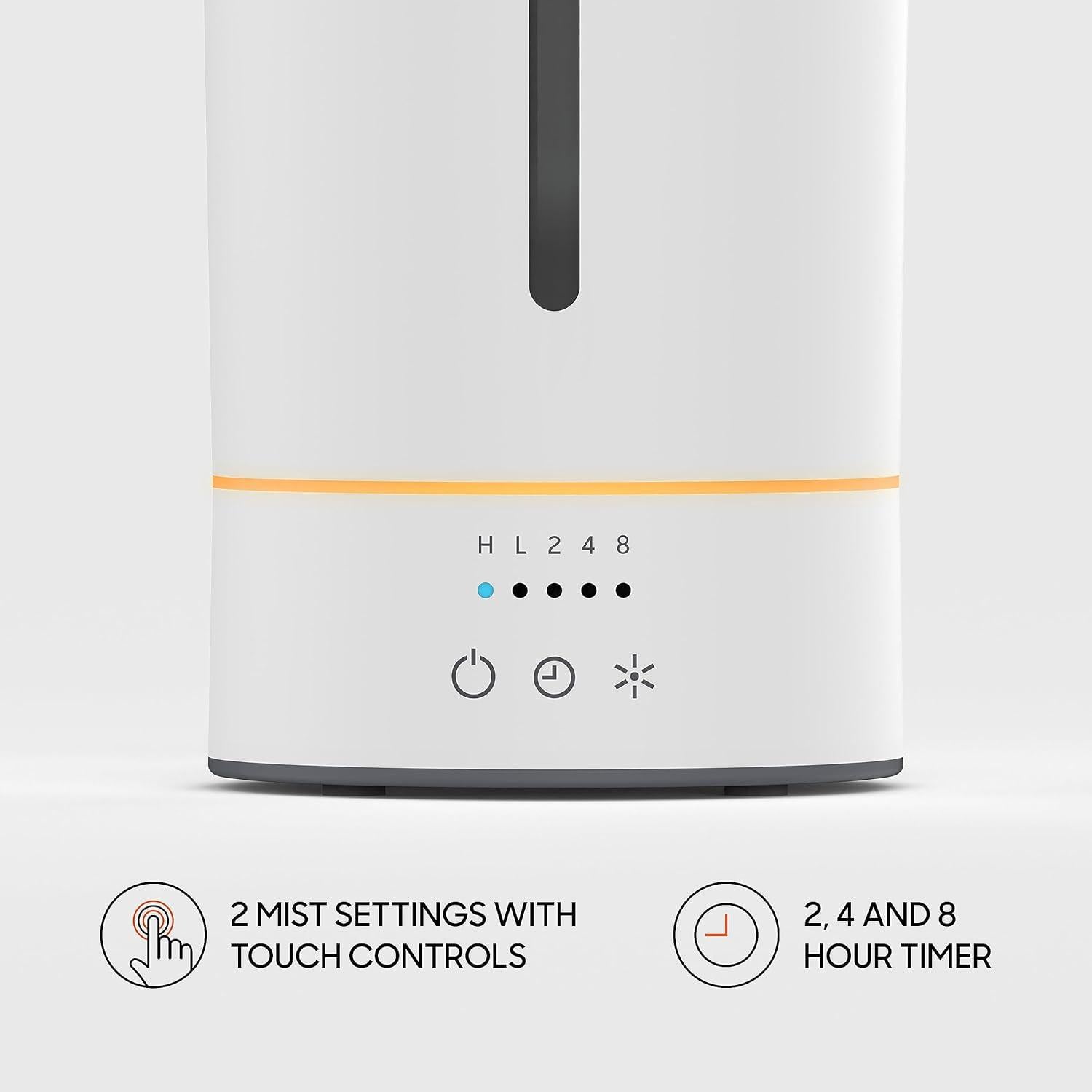 Humidificador Ultrasónico Sharper Image MIST 8 2.46L Blanco