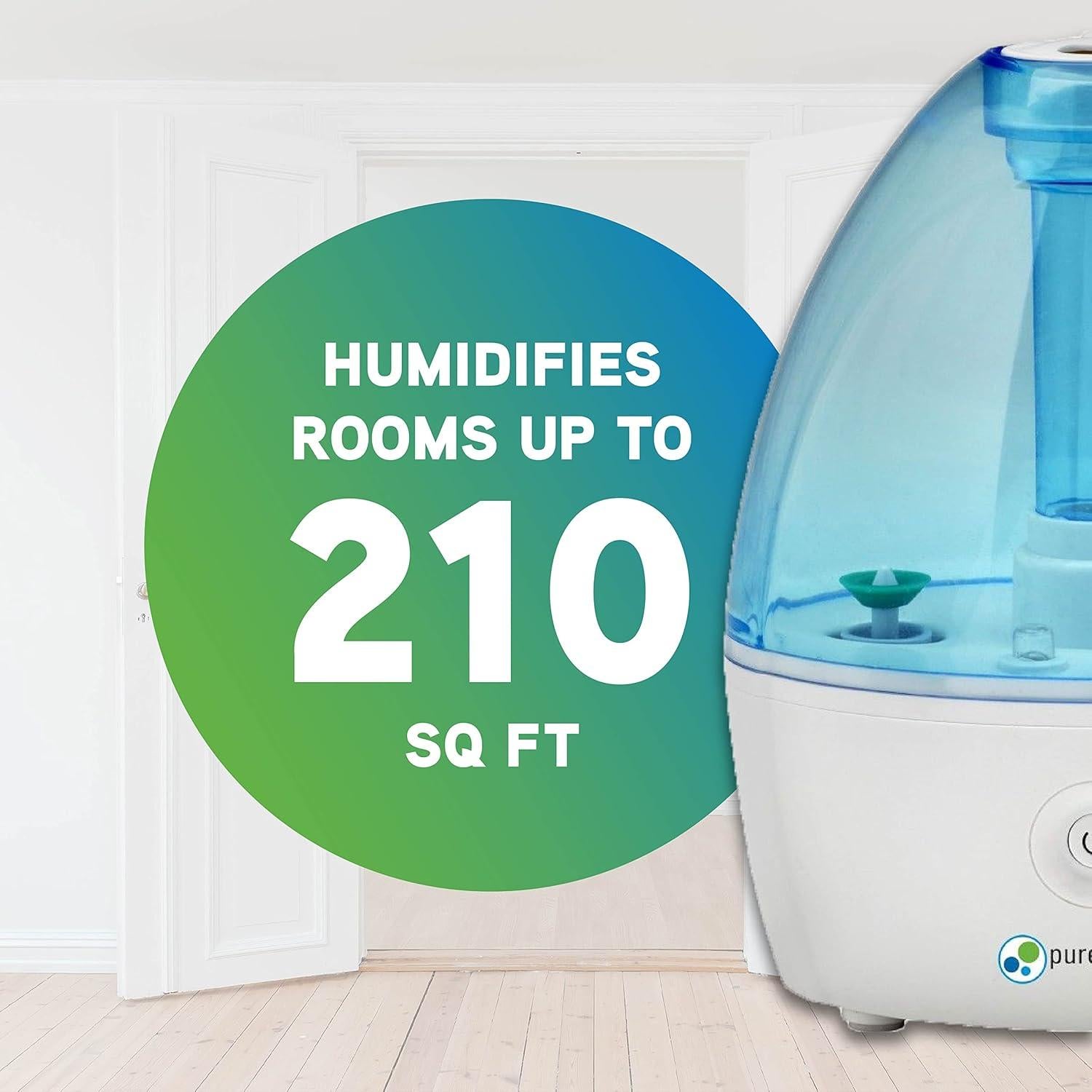 Humidificador Ultrasónico PureGuardian H910BL 0.79L 14h