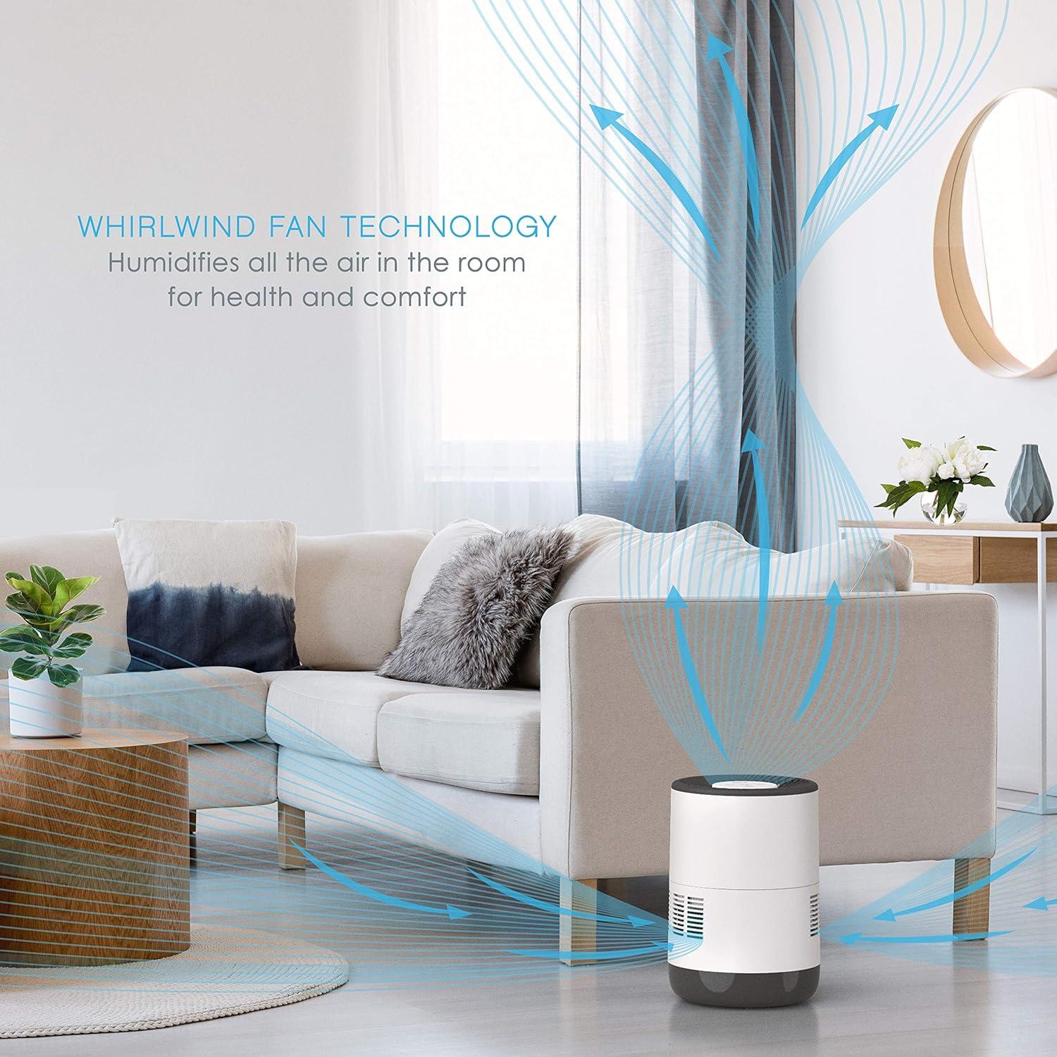 Humidificador Evaporativo Pure Enrichment PEHUMEVA 2.8L Antibacteriano