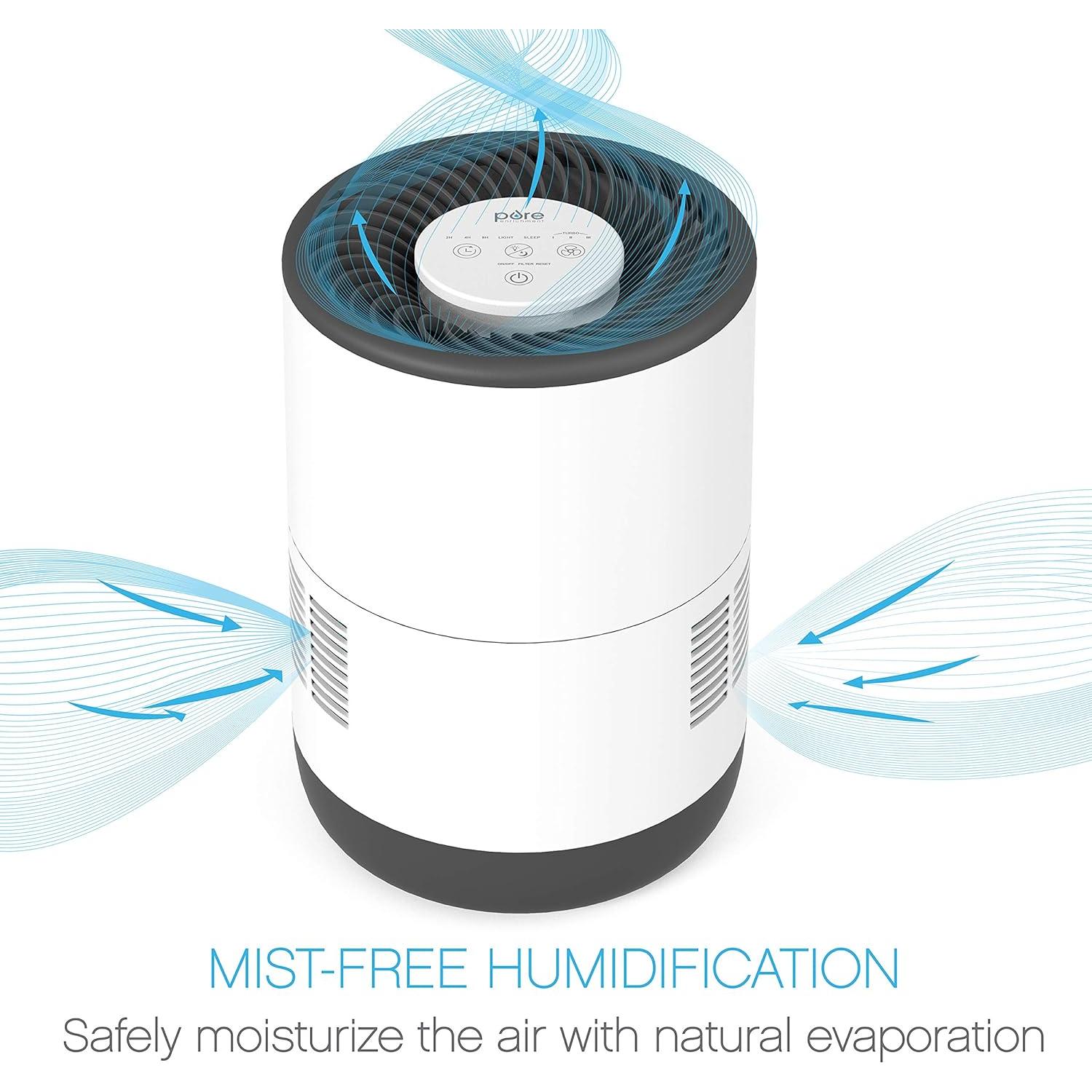 Humidificador Evaporativo Pure Enrichment PEHUMEVA 2.8L Antibacteriano